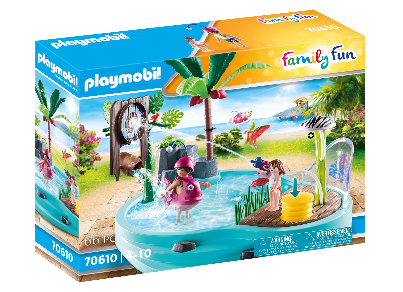 Playmobil 70610 Family Fun Spaßbecken mit Wasserspritze