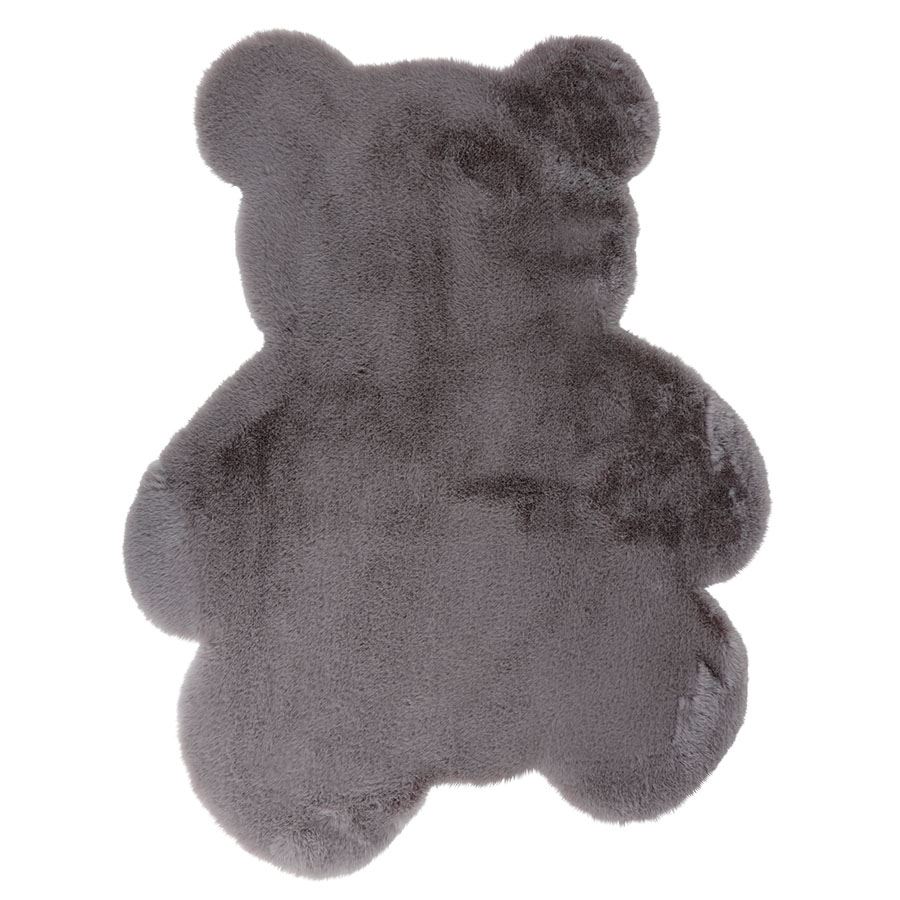 Motivteppich Bär 73x90cm Hellgrau