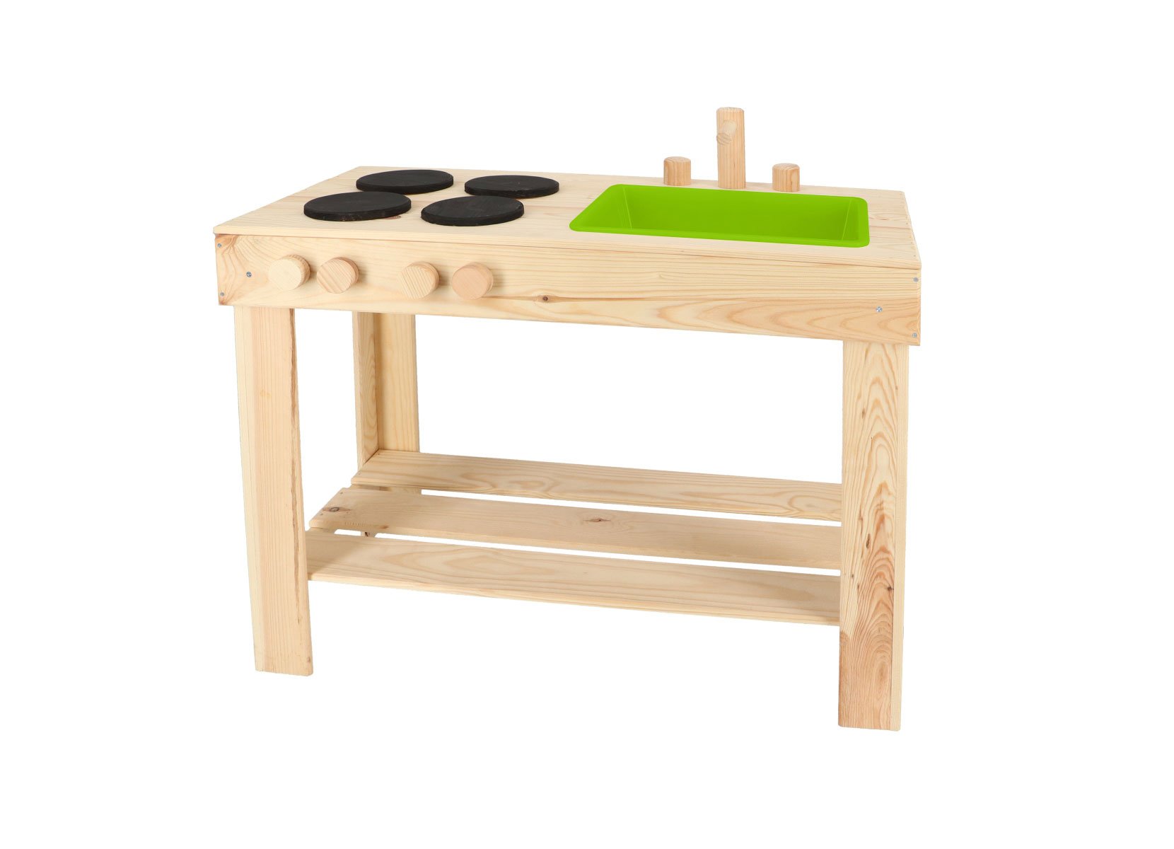 Kinder-Spielküche aus Holz 78x72x40cm