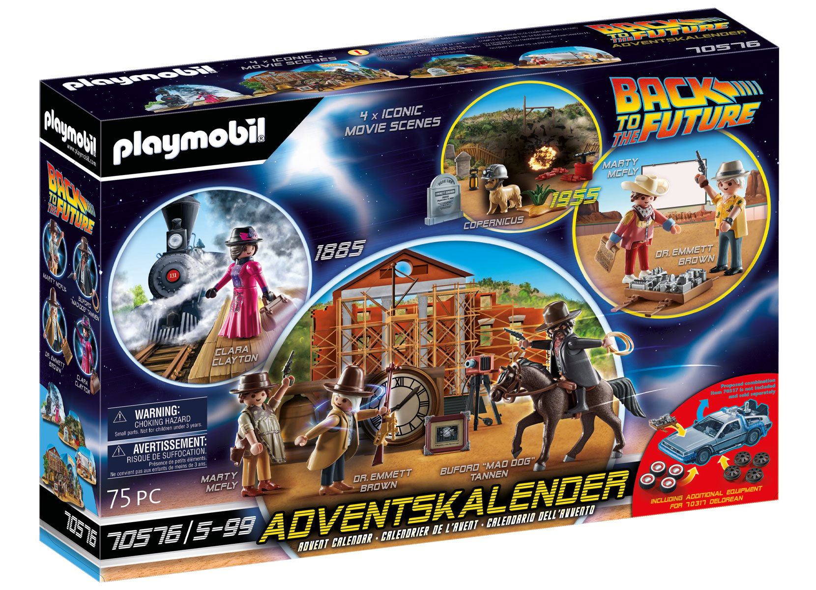 Playmobil 70576 Adventskalender Back to the Future Part 3
