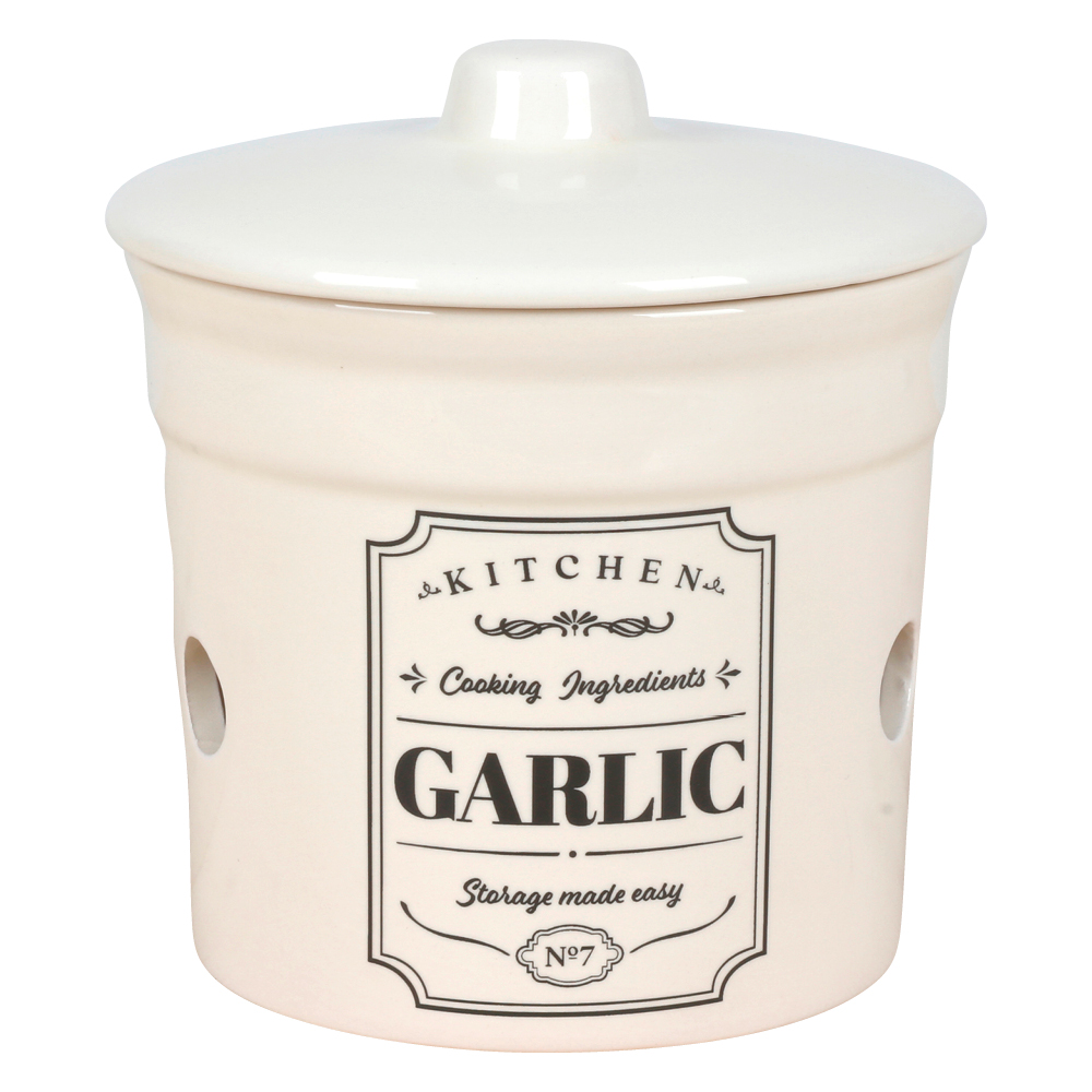 Keramik-Dose "Garlic"