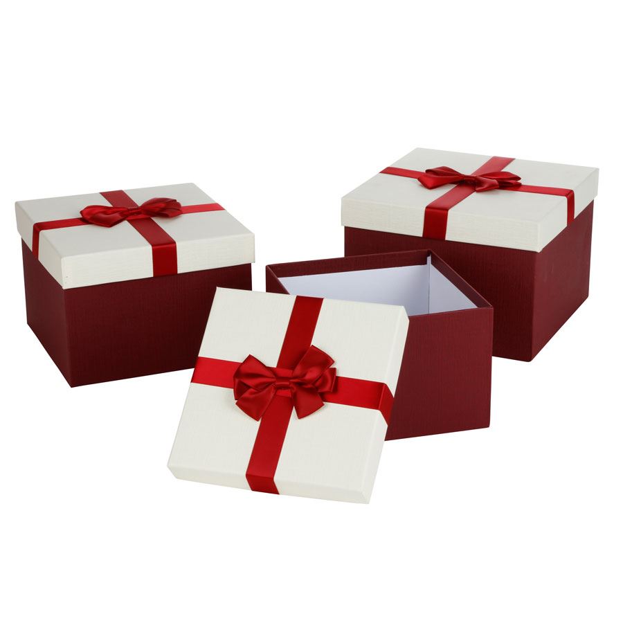 3-teiliges Set Geschenkboxen