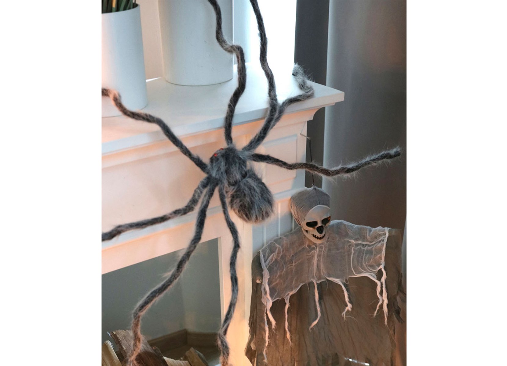 Halloween Riesenspinne 1,10m