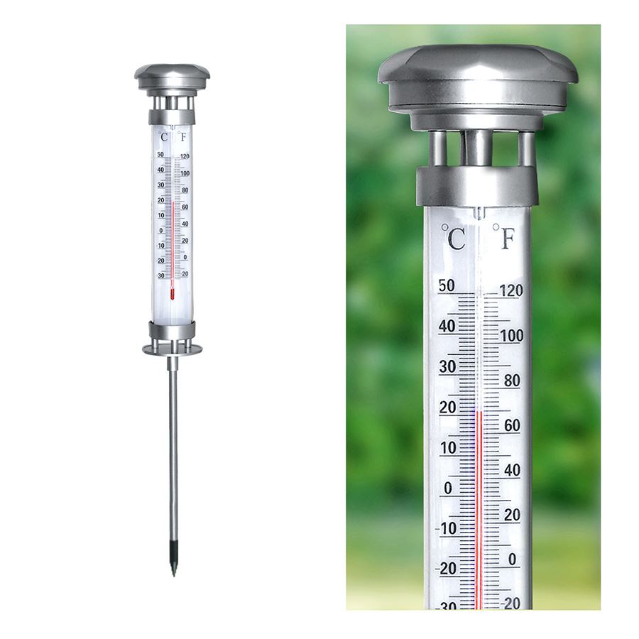 Solar Garten-Thermometer