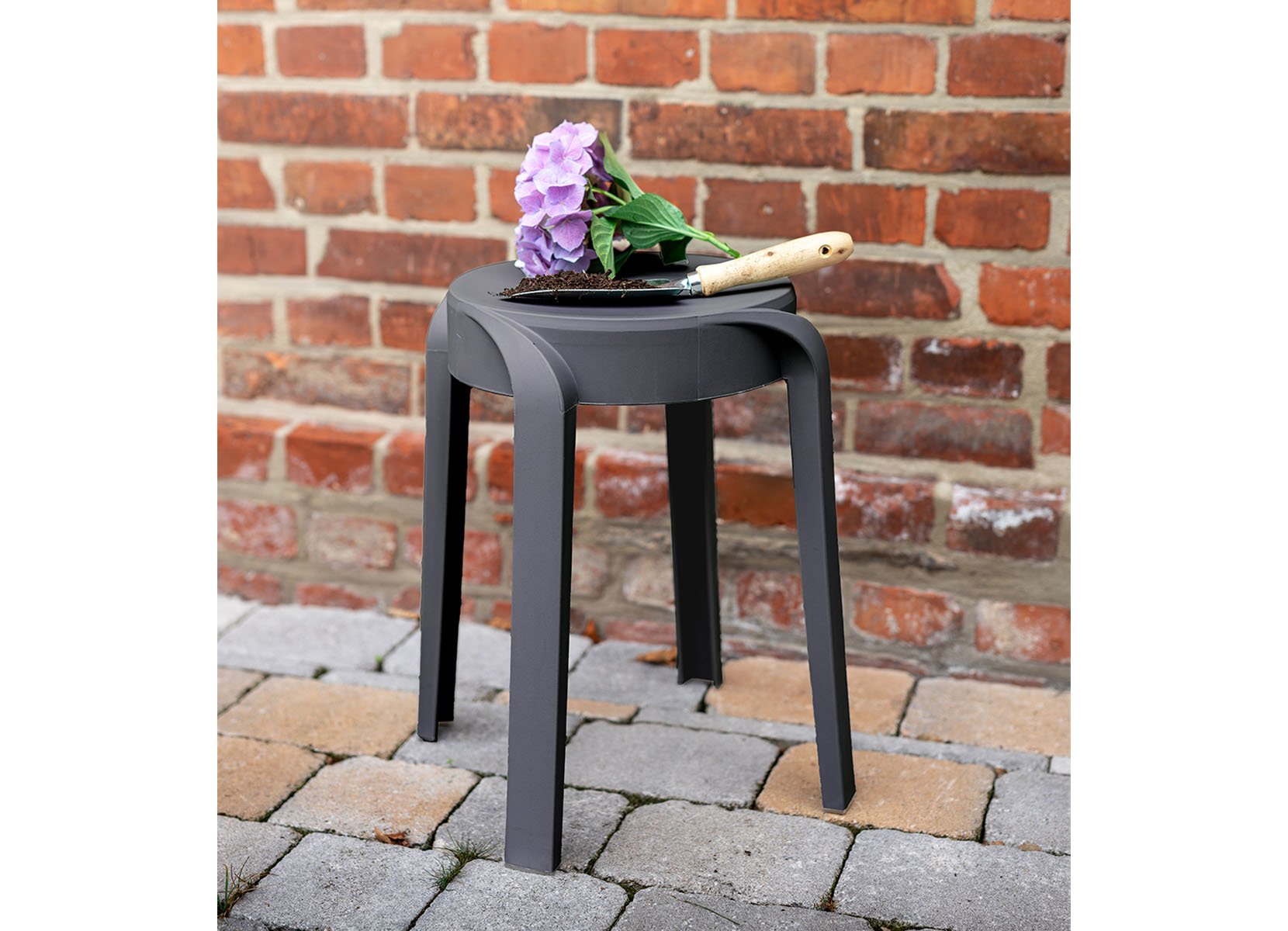 Sitzhocker stapelbar 32x46cm