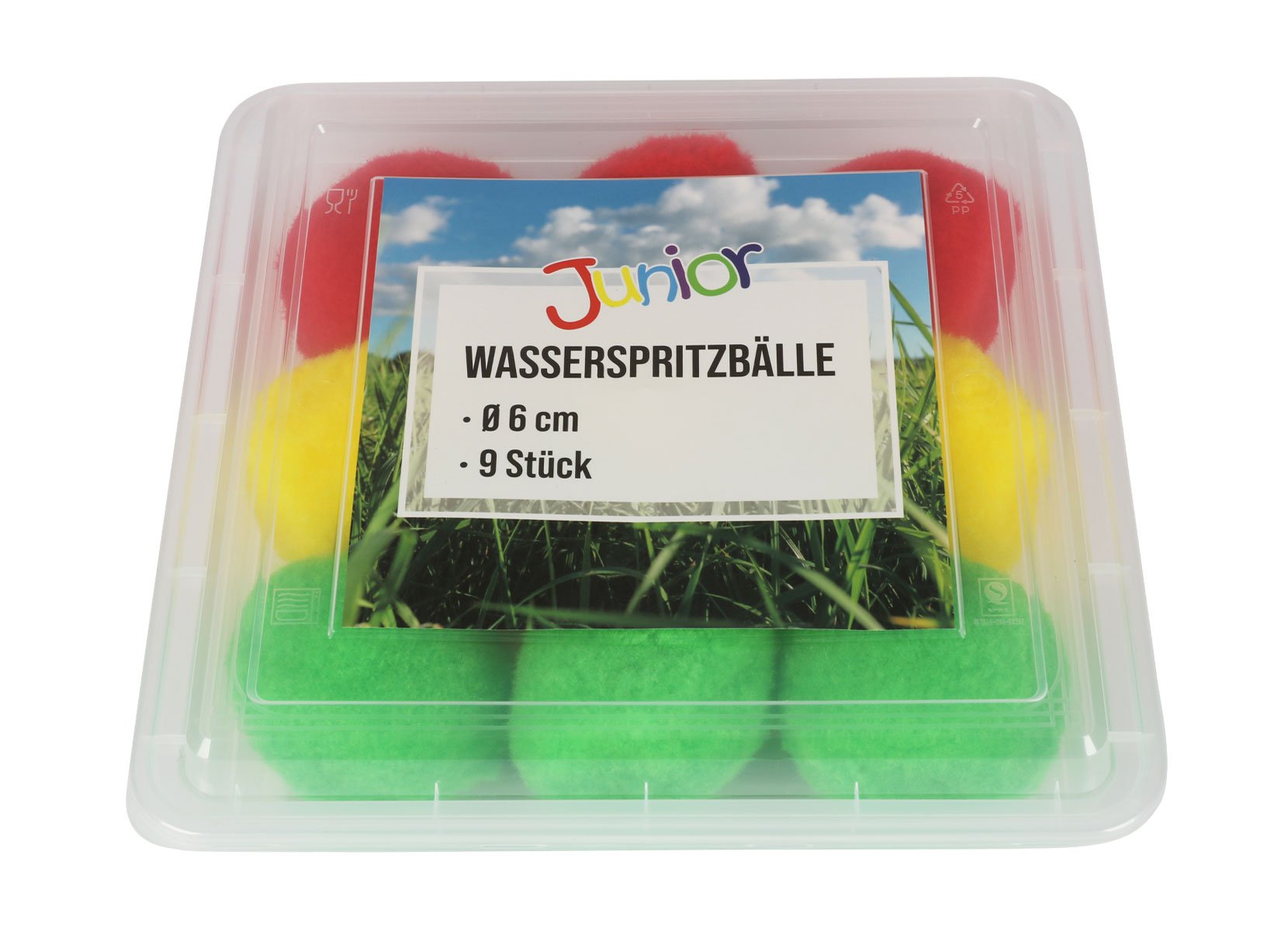 Wasserspritzbälle 9er-Set 6cm