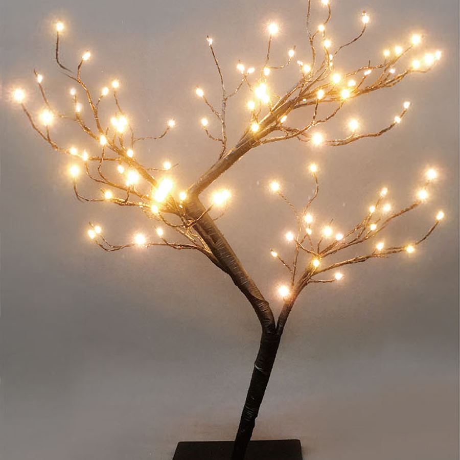 Micro-LED-Lichterbaum 45cm 100 LEDs Warmweiß