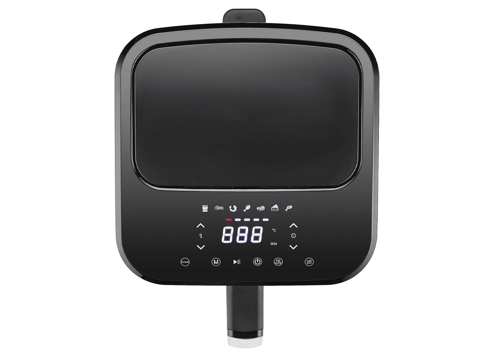 Gourmetmaxx Digitale Heißluftfritteuse 4 Liter 1400W Schwarz