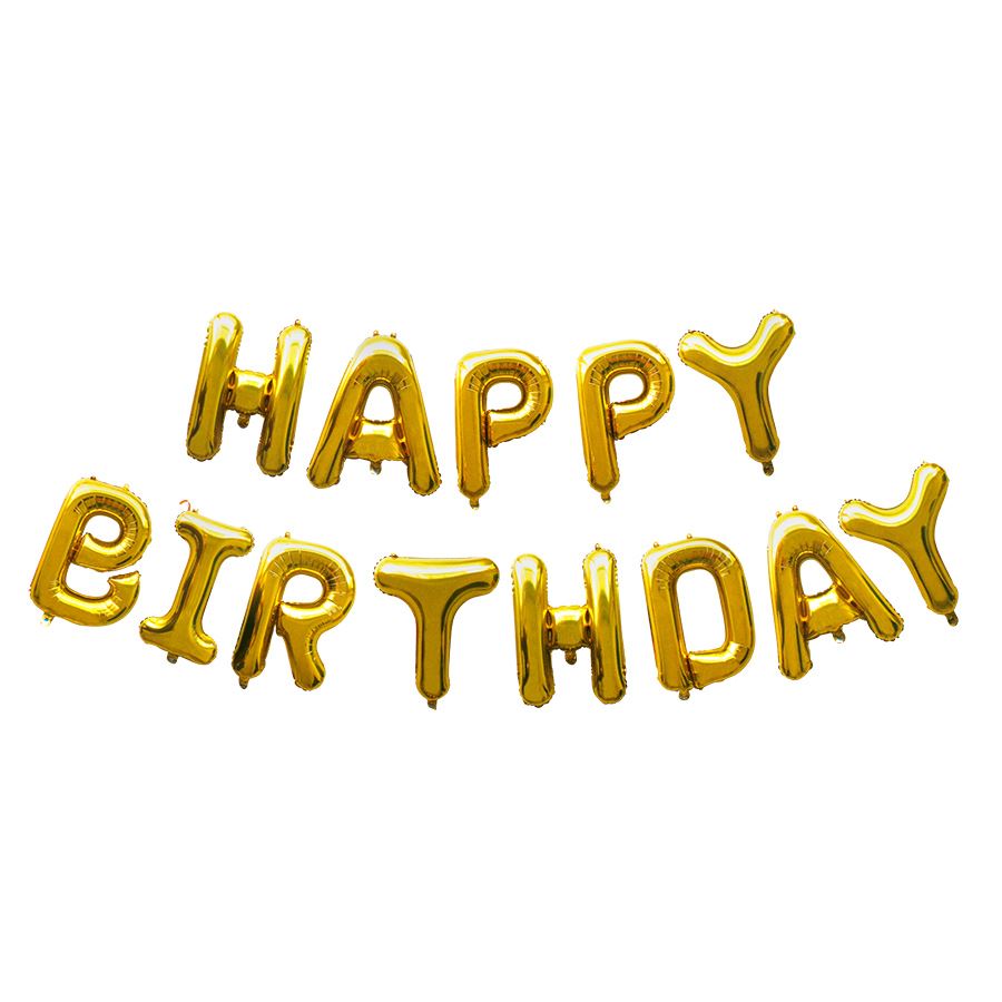 Folienballons HAPPY BIRTHDAY