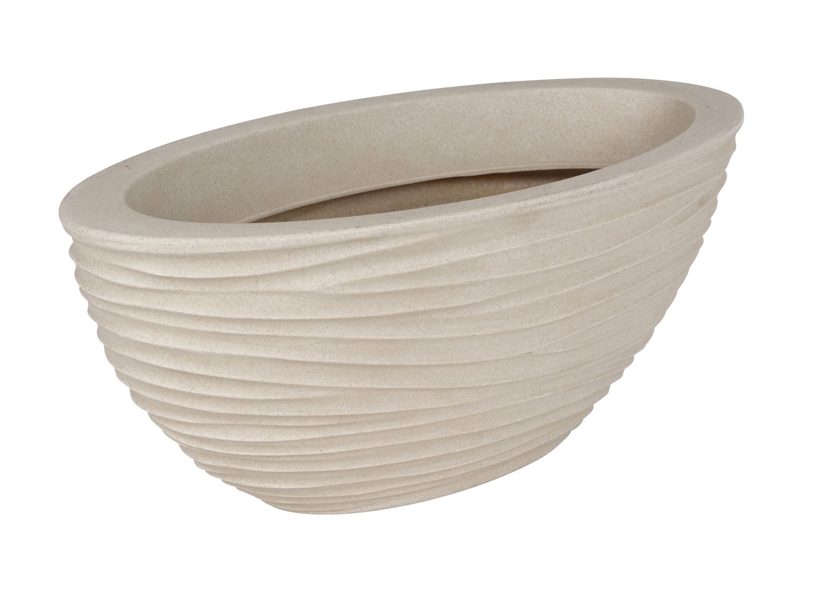 Pflanzschale Sylt oval 51x23,5x20cm