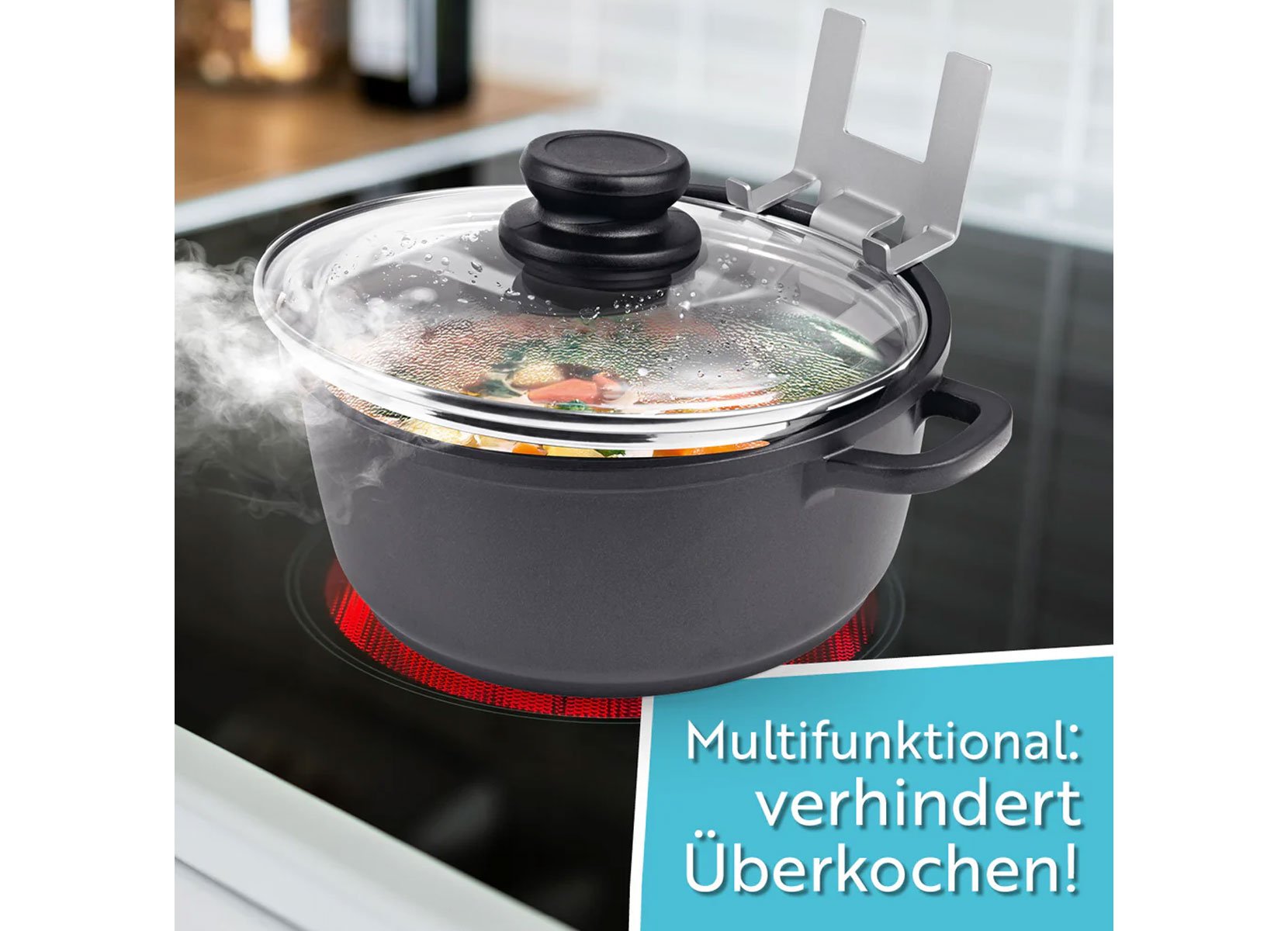 topfi Topfdeckelhalter aus Edelstahl topfi Topfdeckelhalter aus Edelstahl