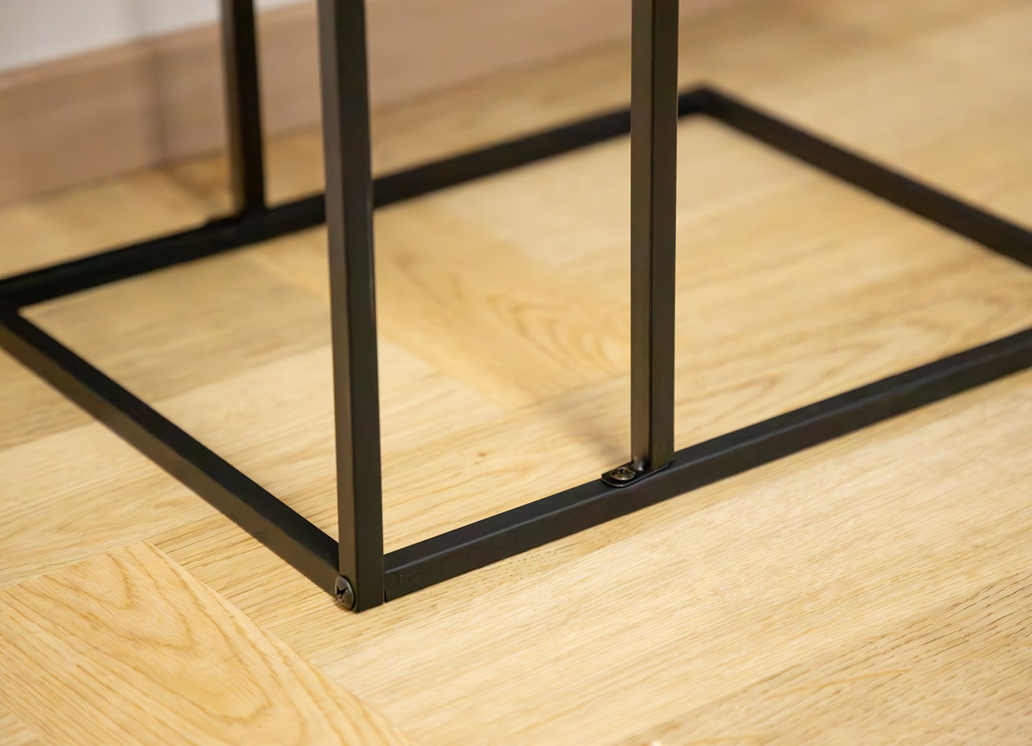 Beistelltisch 40x30x58cm Schwarz