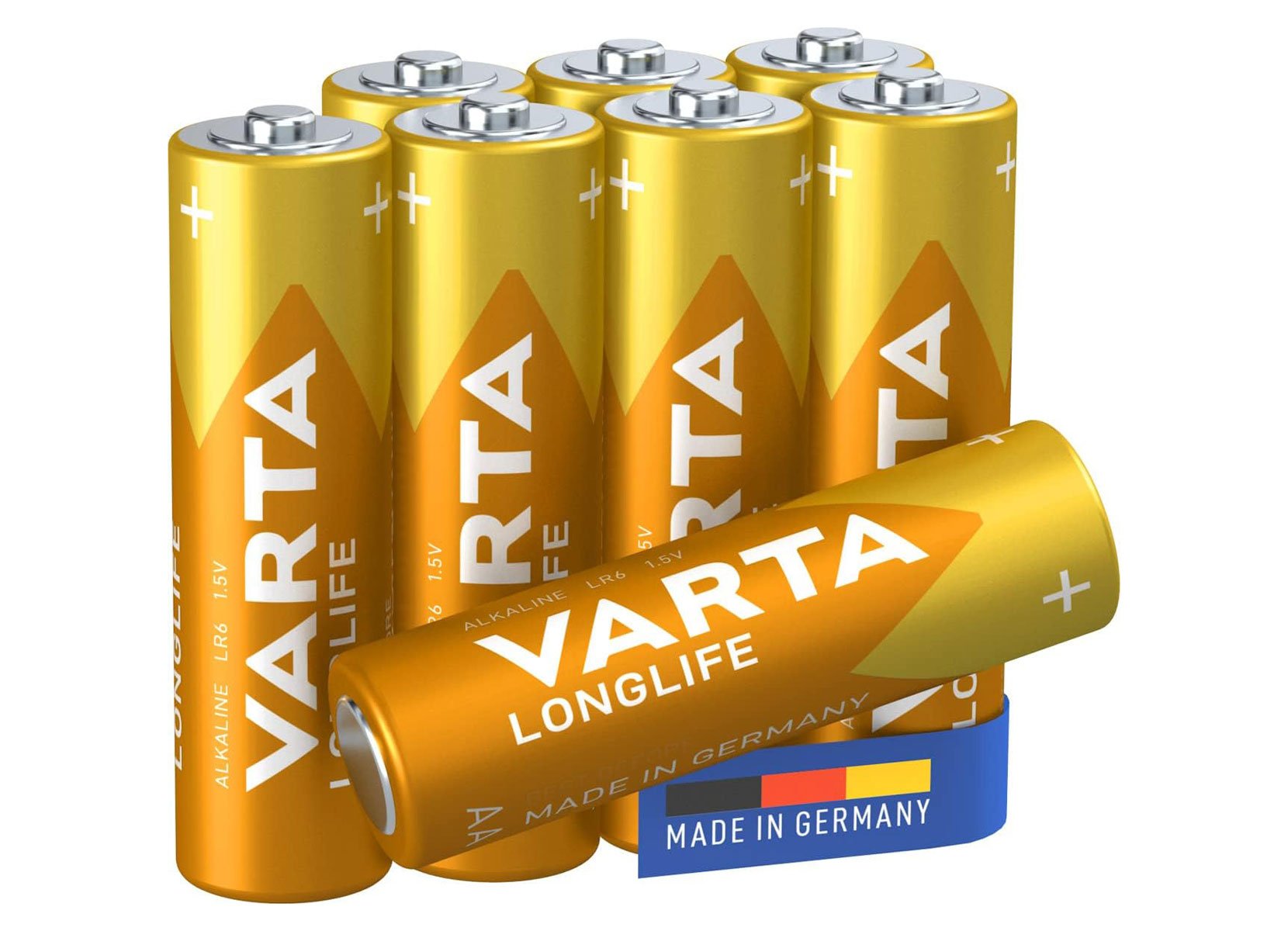 VARTA Longlife AA LR6 Alkaline Batterien 30er-Pack