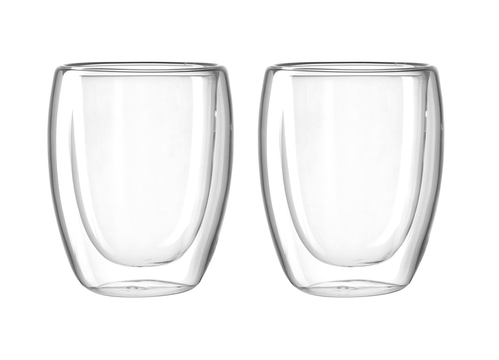 Doppelwandige Gläser 2er-Set 350ml