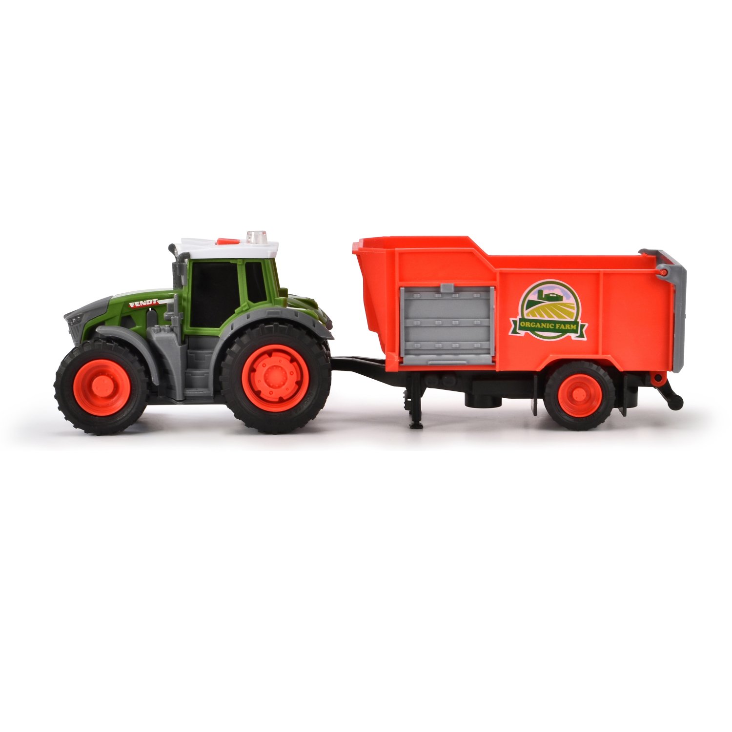 Fendt Bauernhof Traktor mit Kippanhänger