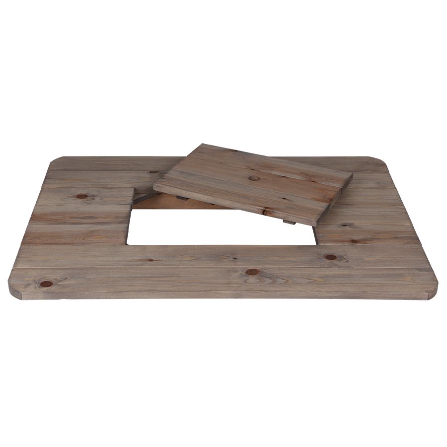 Bierkastenaufsatz aus Holz 78x58cm