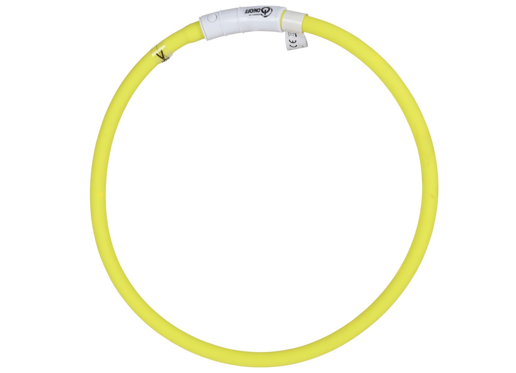 LED-Leuchtring für Hunde aus Silikon 70cm zuschneidbar