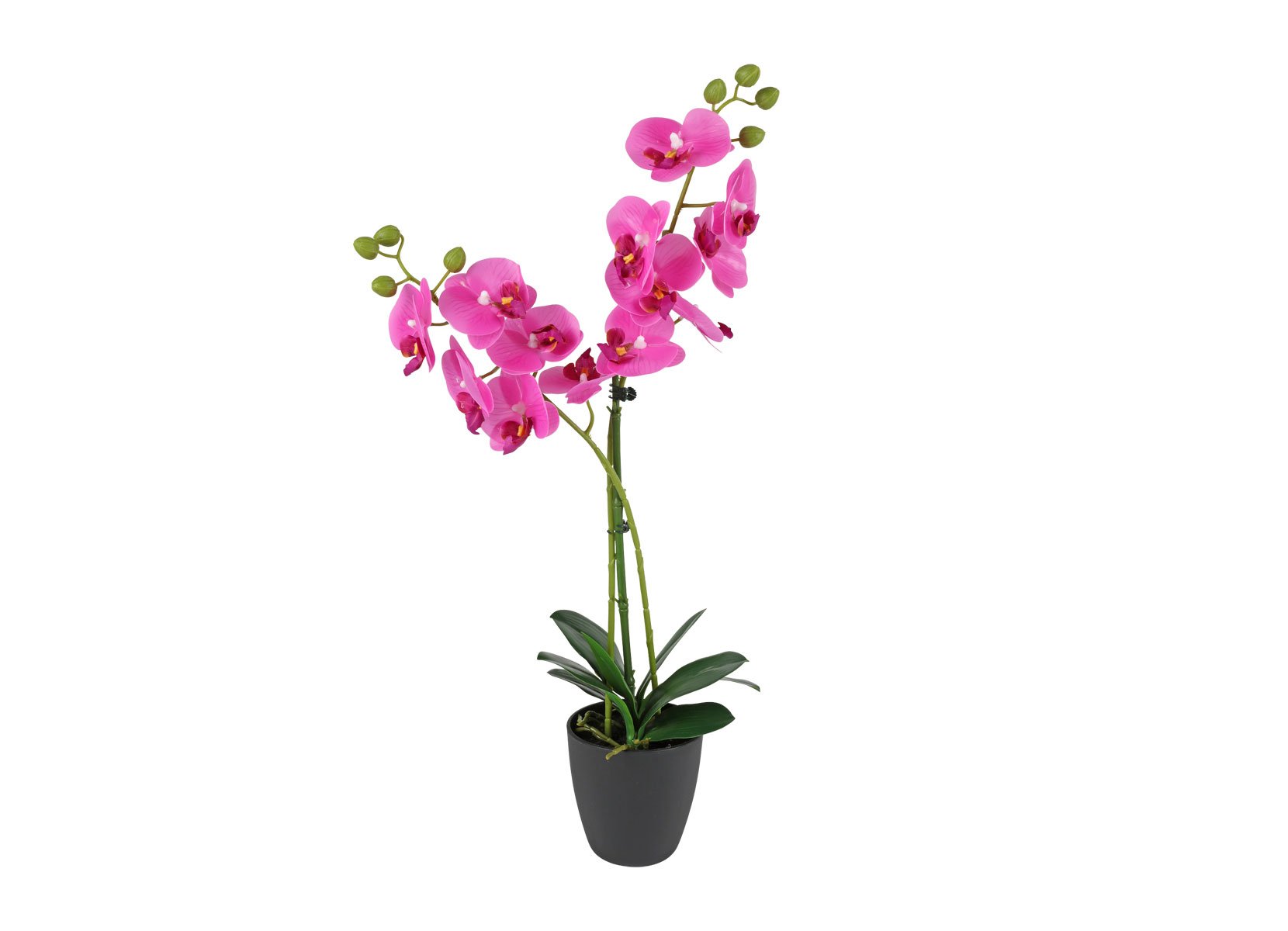 Künstliche Orchidee im Topf 62cm