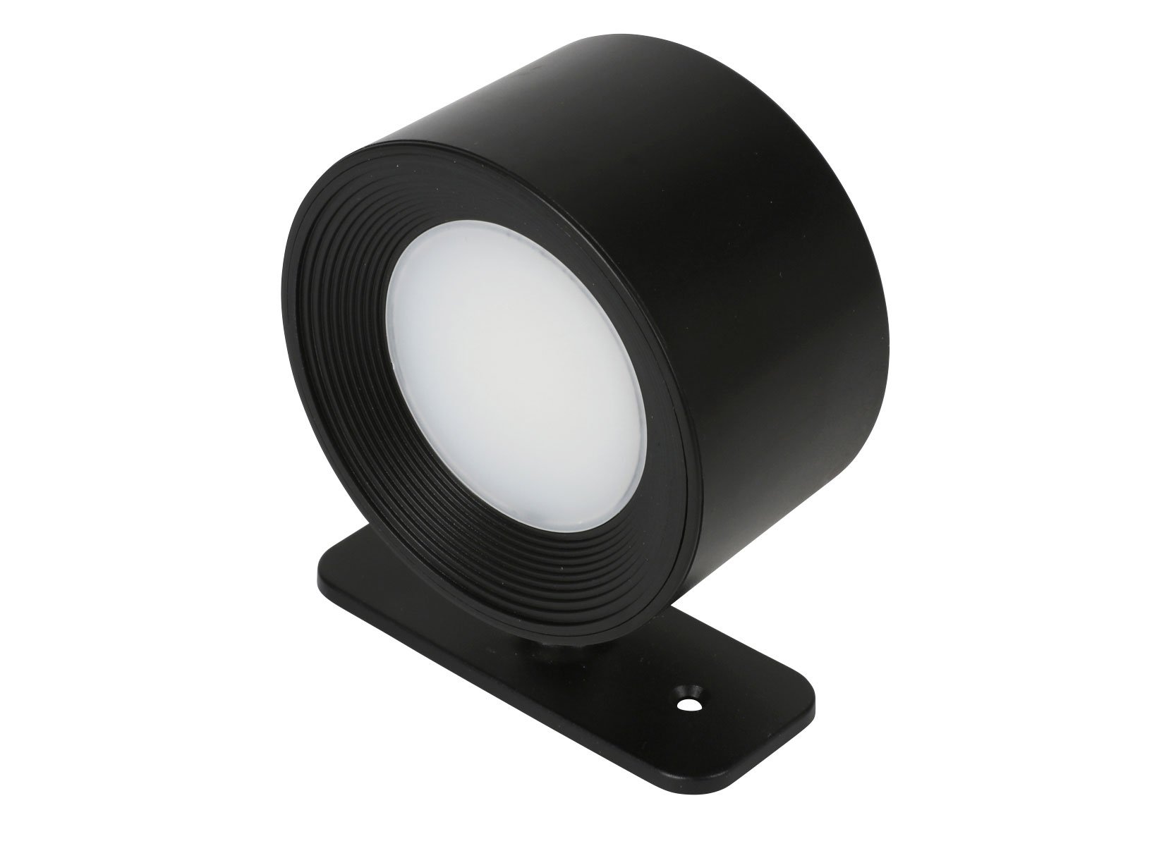 Magnetische LED-Wandleuchte mit Akku 8x4,5x9cm Schwarz