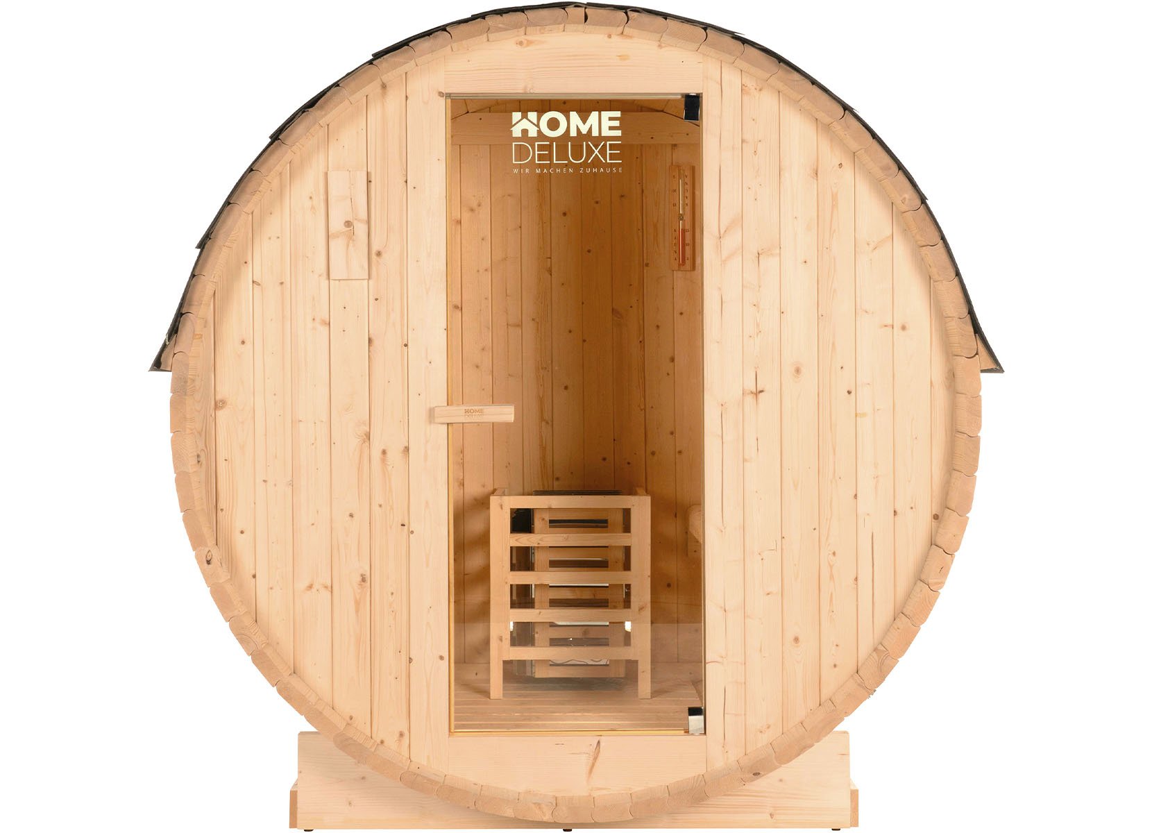 Home Deluxe Outdoor-Fasssauna LAHTI M