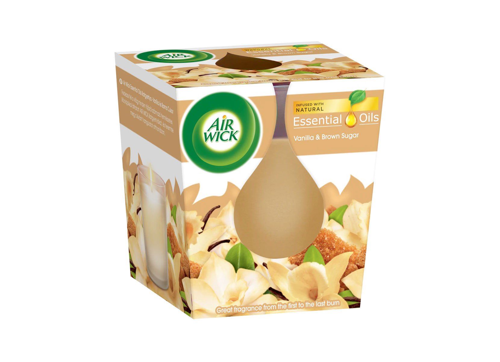 Air Wick Duftkerze Vanilla und Brown Sugar 105g