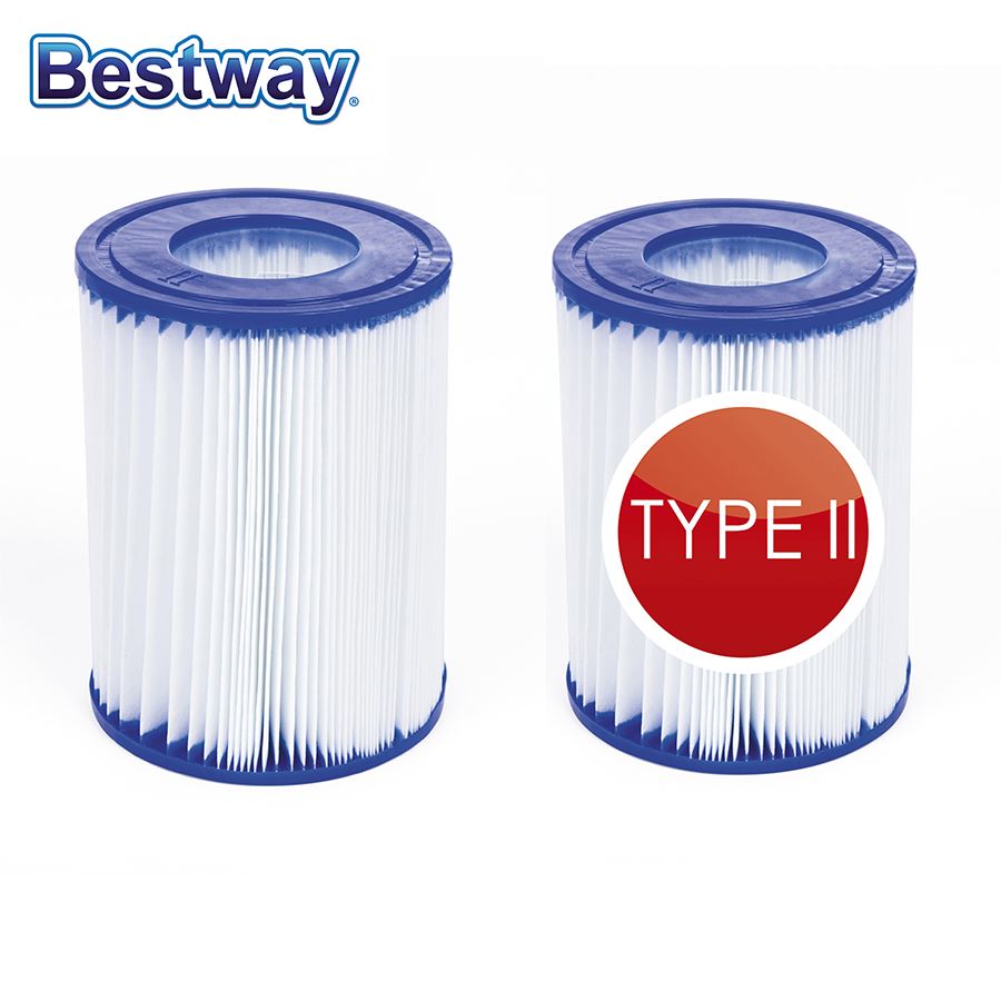 Bestway #58094 Filterkartusche Gr. II für Filterpumpen 2er-Set