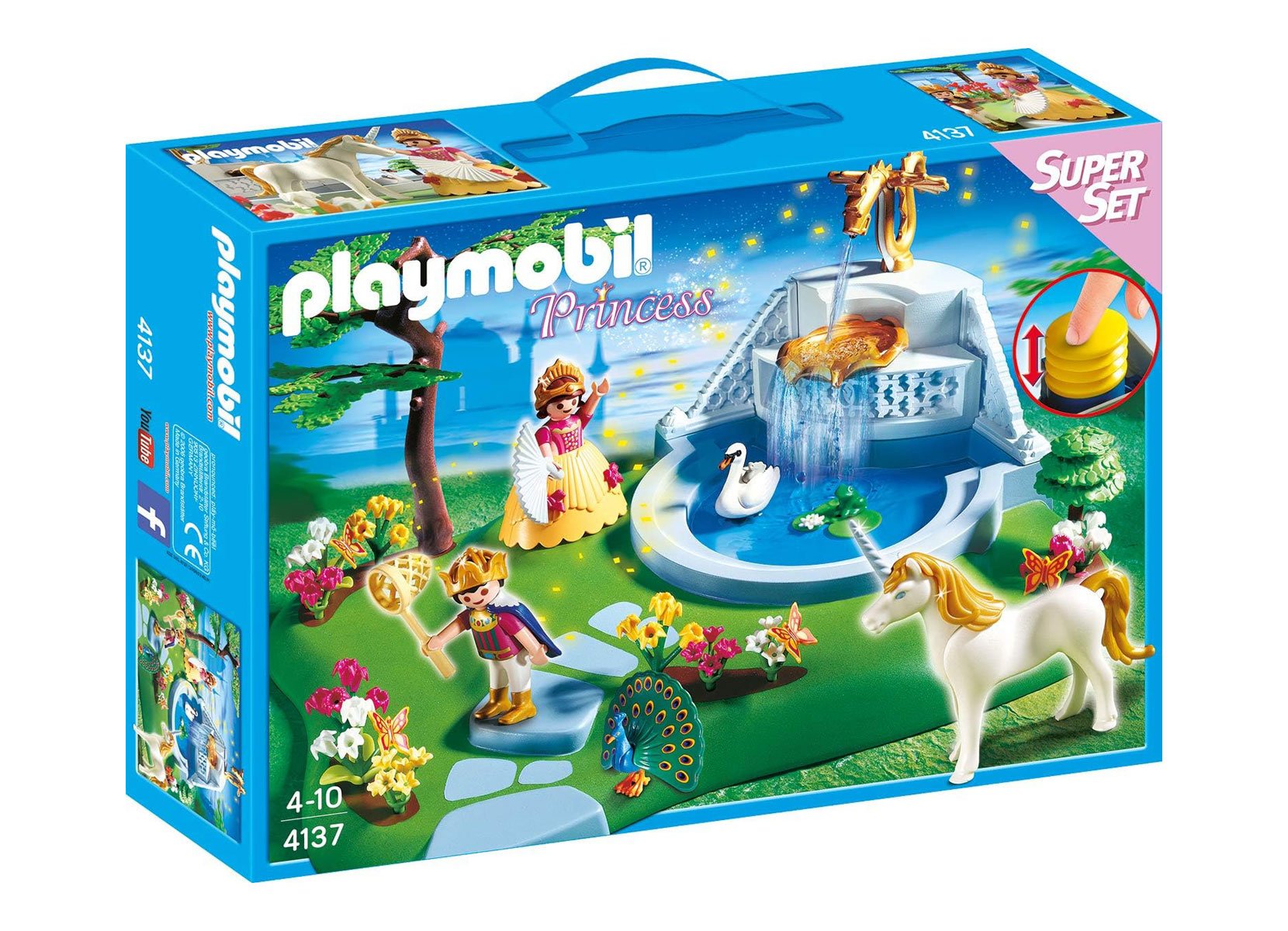 Playmobil Princess 4137 Superset Märchenschlosspark Playmobil Princess 4137 Superset Märchenschlosspark