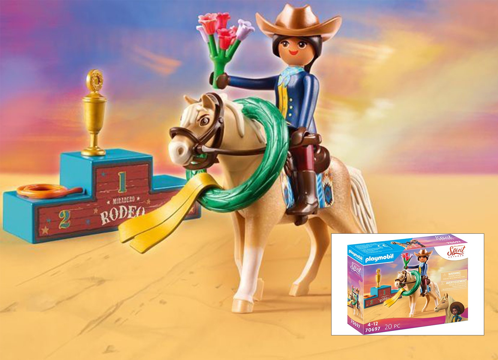 Playmobil 70697 Dreamworks Spirit Rodeo-Pru