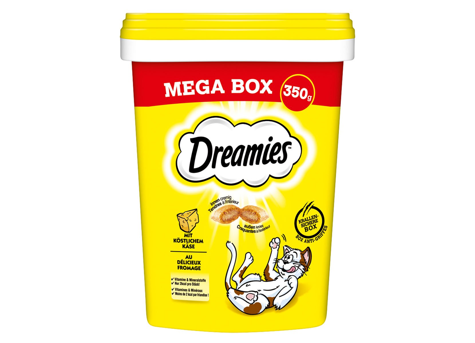 Dreamies Mega Box Katzensnack 350g Käse