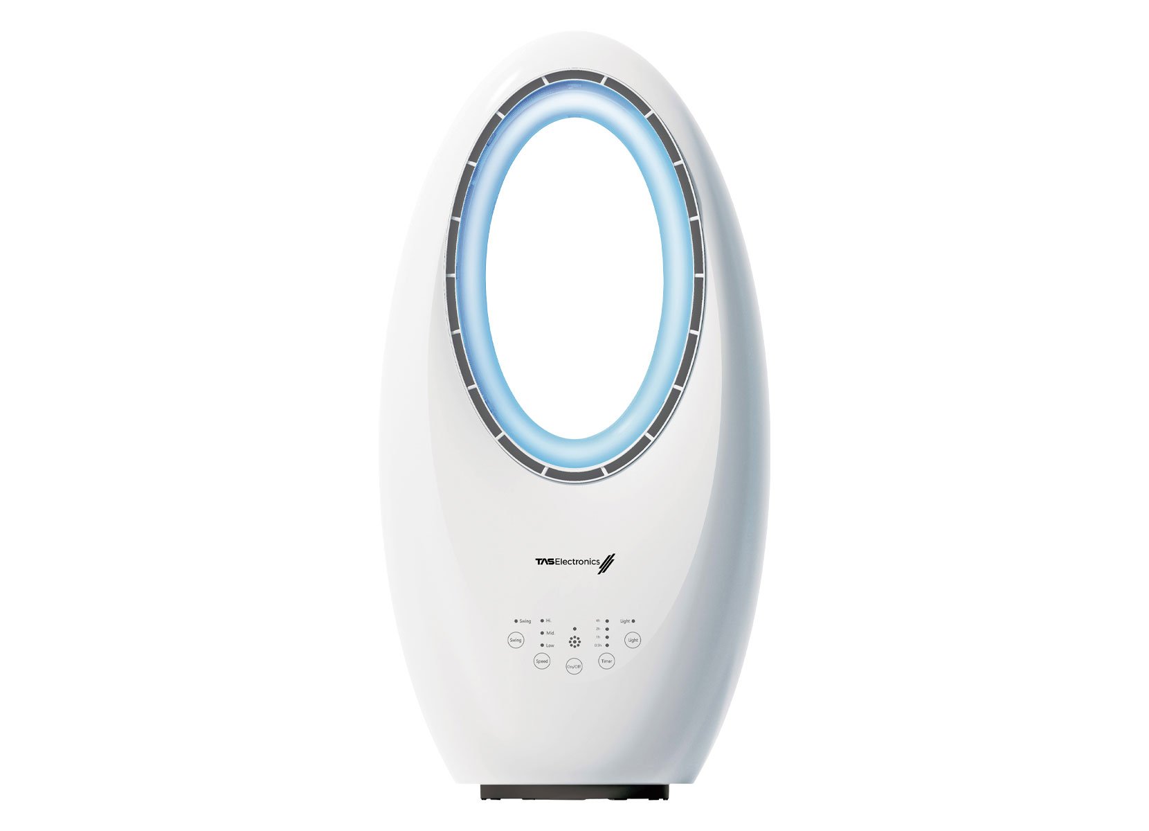 Rotorloser Ventilator 28x57x18cm 45W Weiß