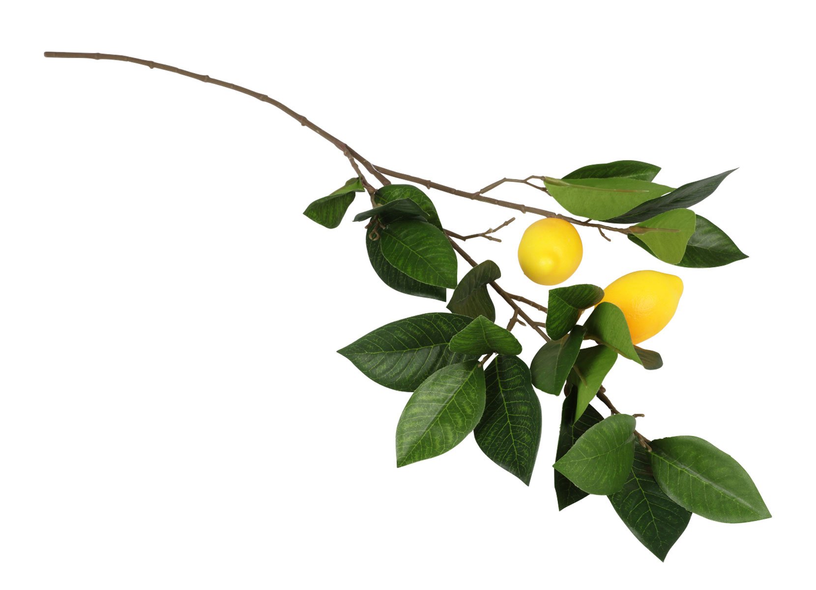 Künstlicher Zitronenzweig 85cm