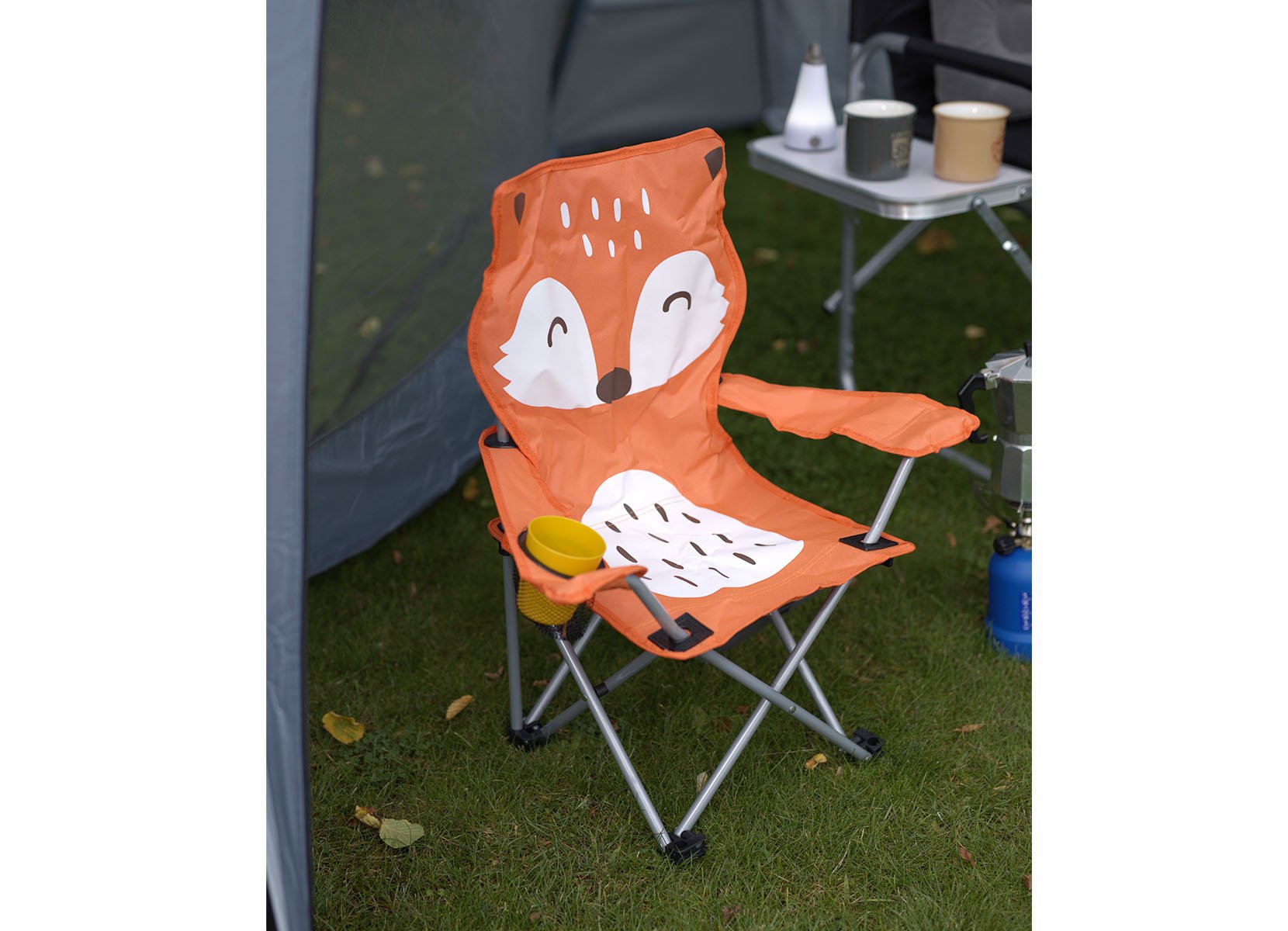 Kinder-Campingstuhl im Tierdesign Fuchs Kinder-Campingstuhl im Tierdesign Fuchs