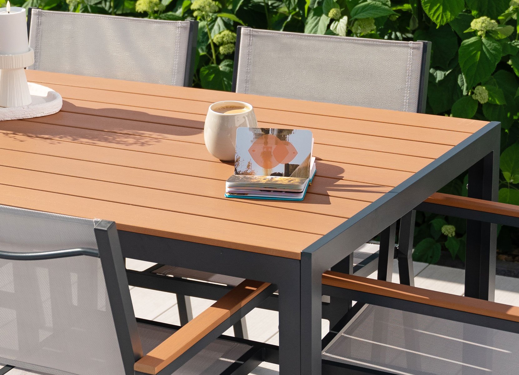 Home Deluxe Garten-Sitzgruppe CANTOS SEDIA in Holzoptik Home Deluxe Garten-Sitzgruppe CANTOS SEDIA in Holzoptik