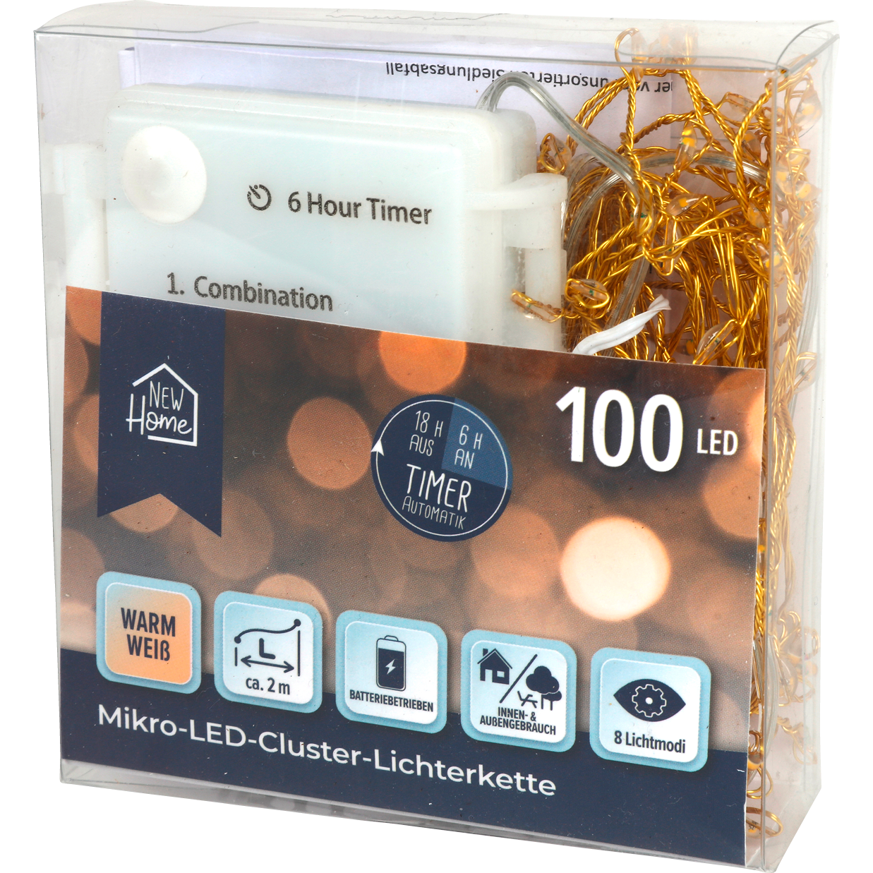 Mikro-LED-Cluster-Lichterkette