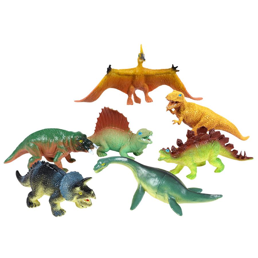 Spielfiguren-Set Dinosaurier 7-teilig