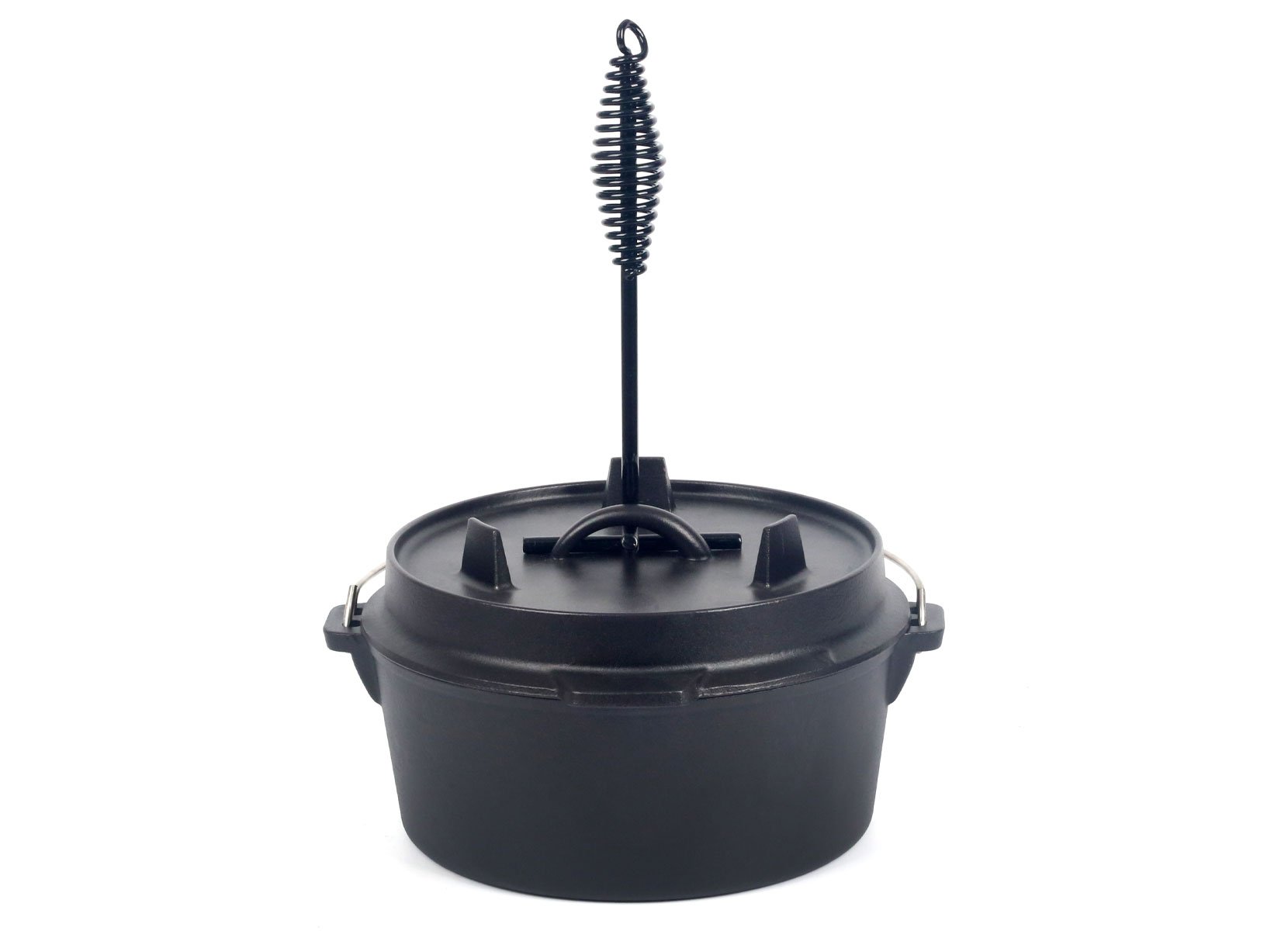 Dutch Oven aus Gusseisen 25x10cm 4,3 Liter Dutch Oven aus Gusseisen 25x10cm 4,3 Liter