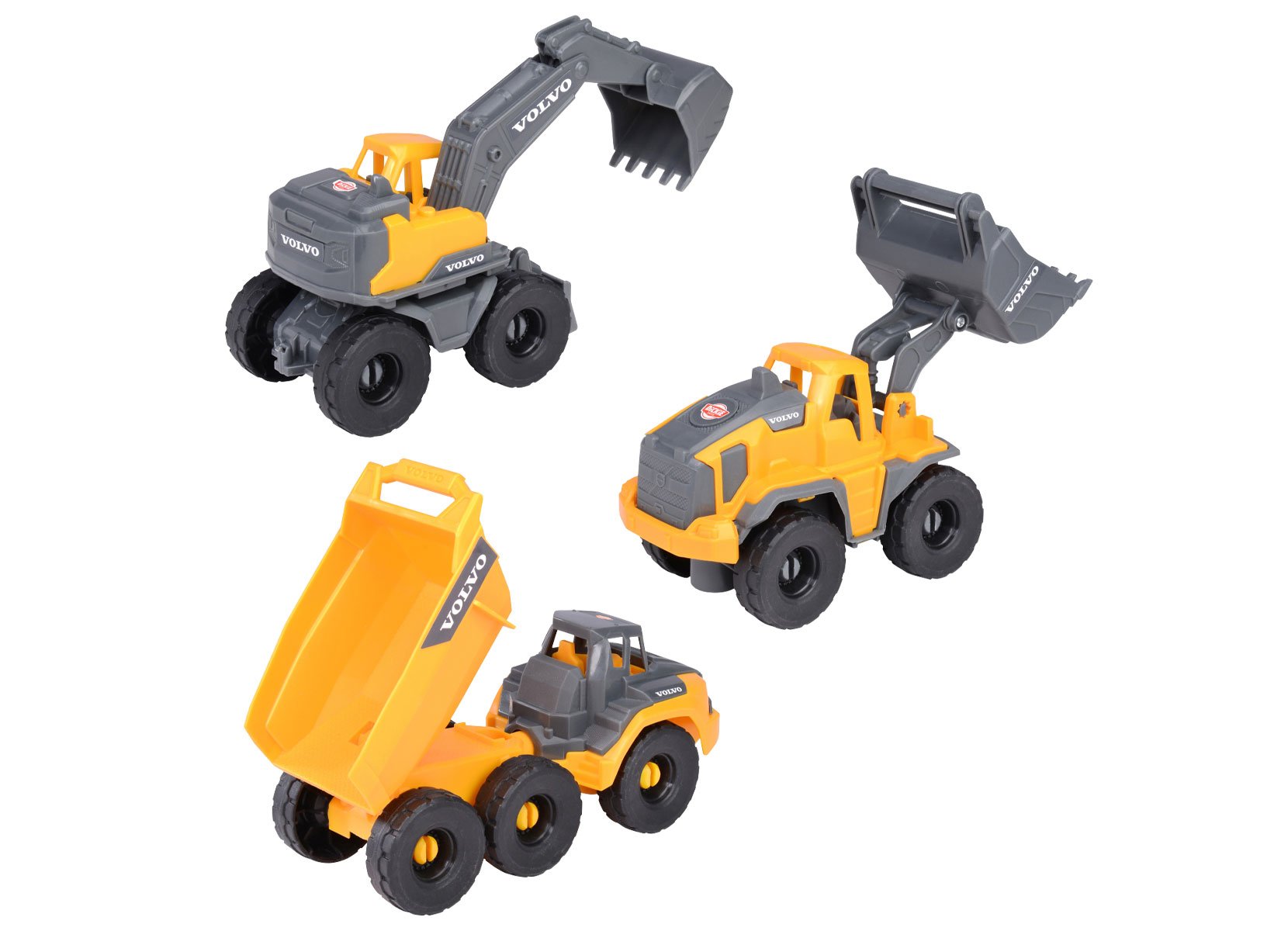 Dickie Toys Baustellenfahrzeuge 3er-Set