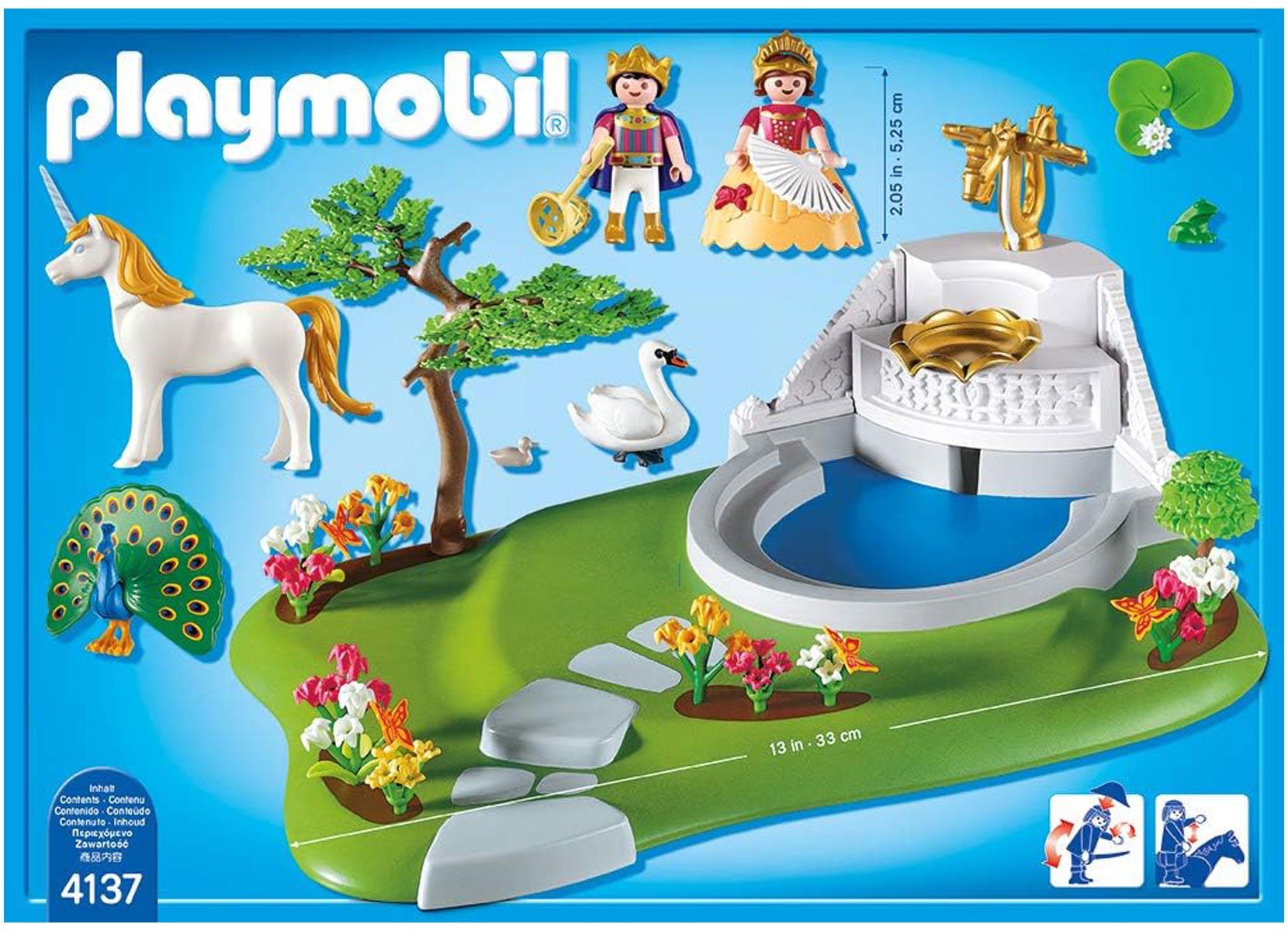 Playmobil Princess 4137 Superset Märchenschlosspark Playmobil Princess 4137 Superset Märchenschlosspark