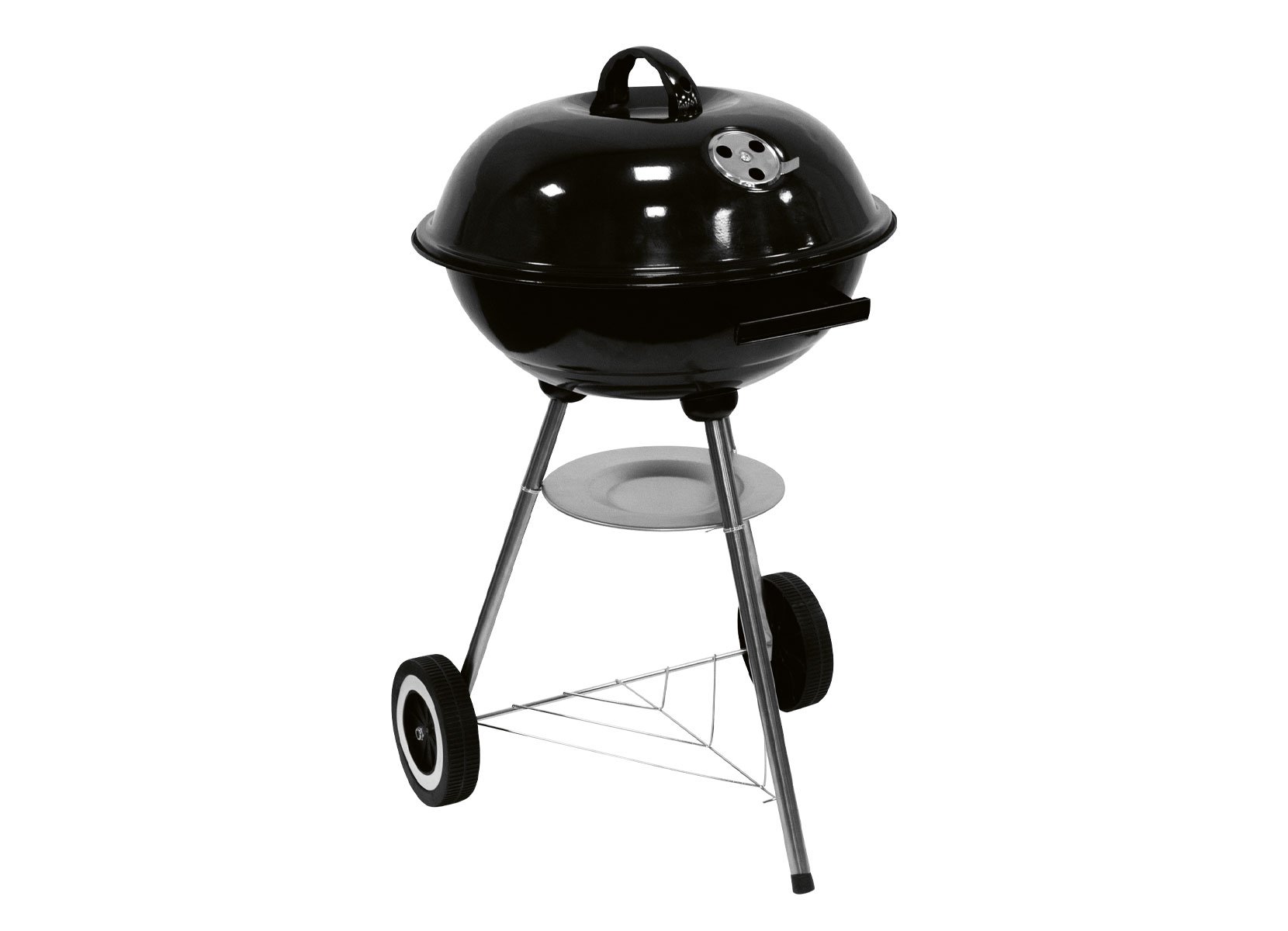 LANDMANN Emaille Kugelgrill-Wagen 41x82cm LANDMANN Emaille Kugelgrill-Wagen 41x82cm