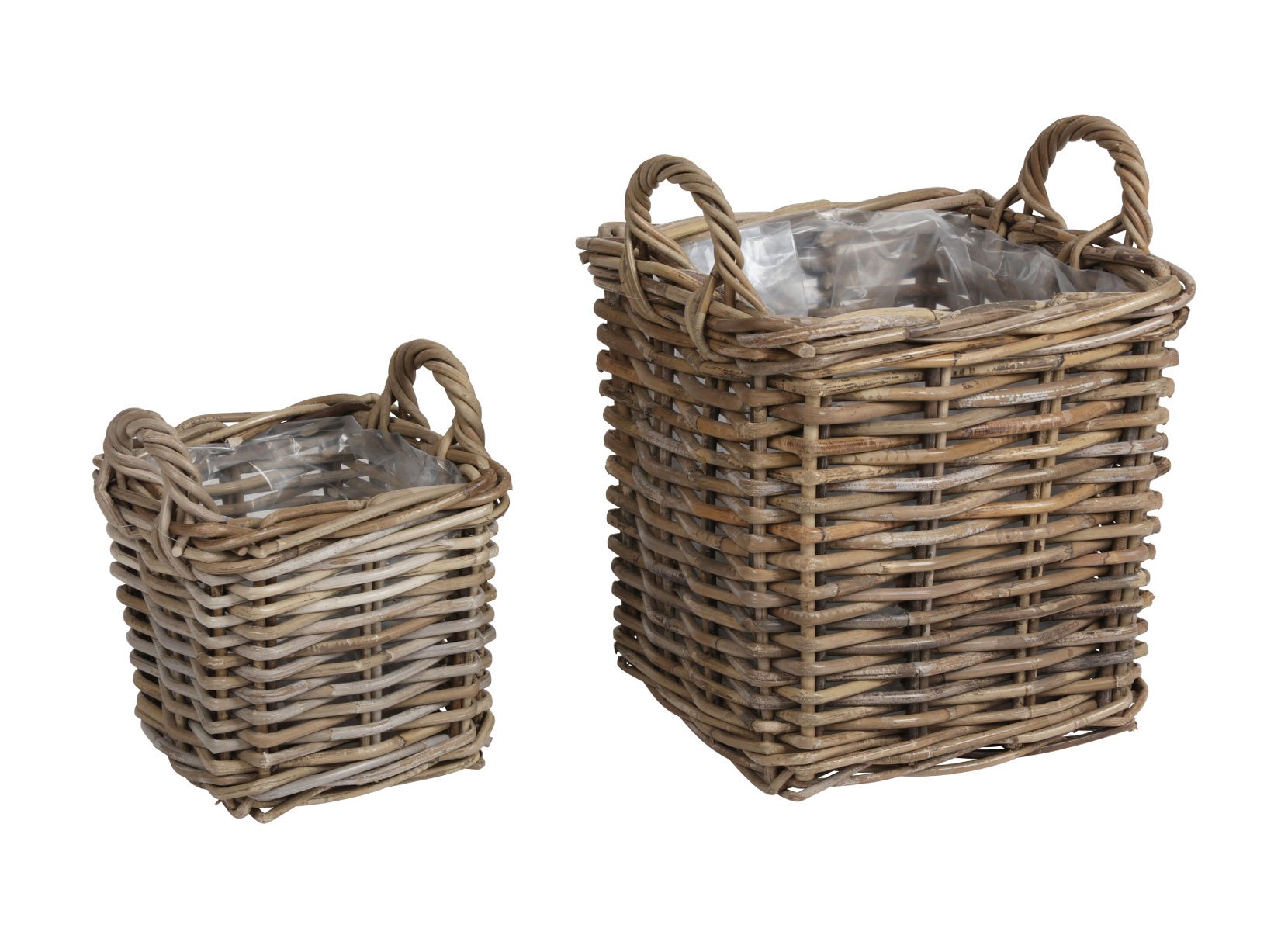 Weidenkörbe Athena 2er-Set Eckig Weidenkörbe Athena 2er-Set Eckig