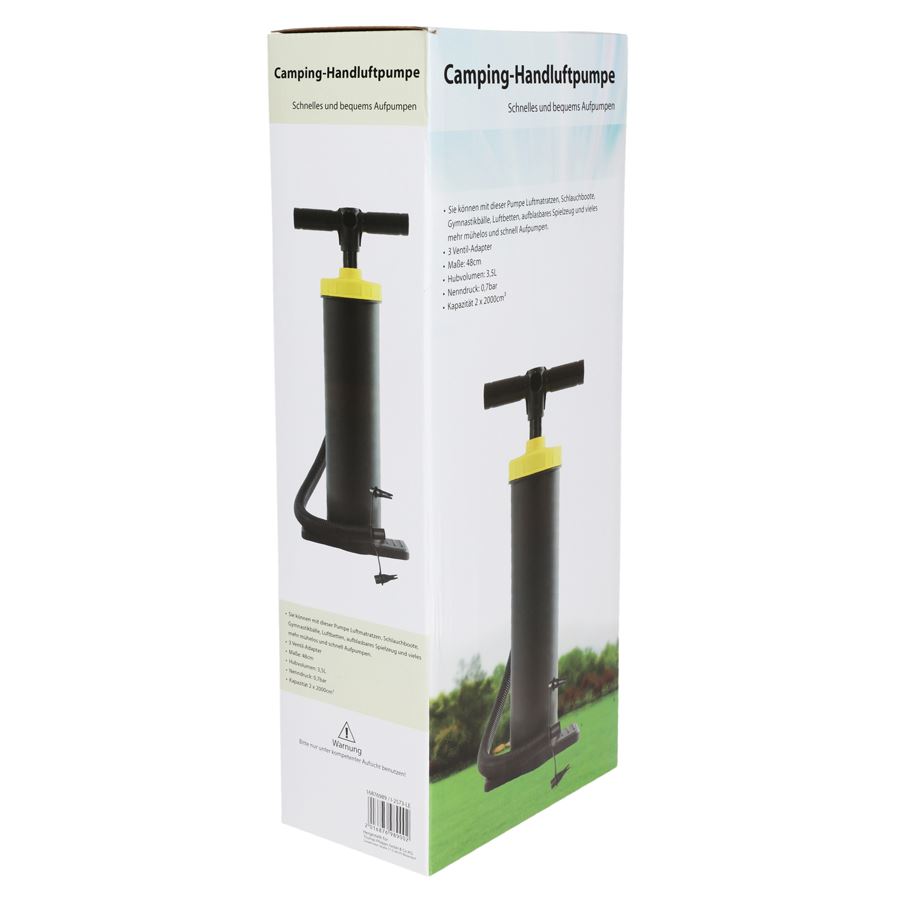 Camping-Handluftpumpe