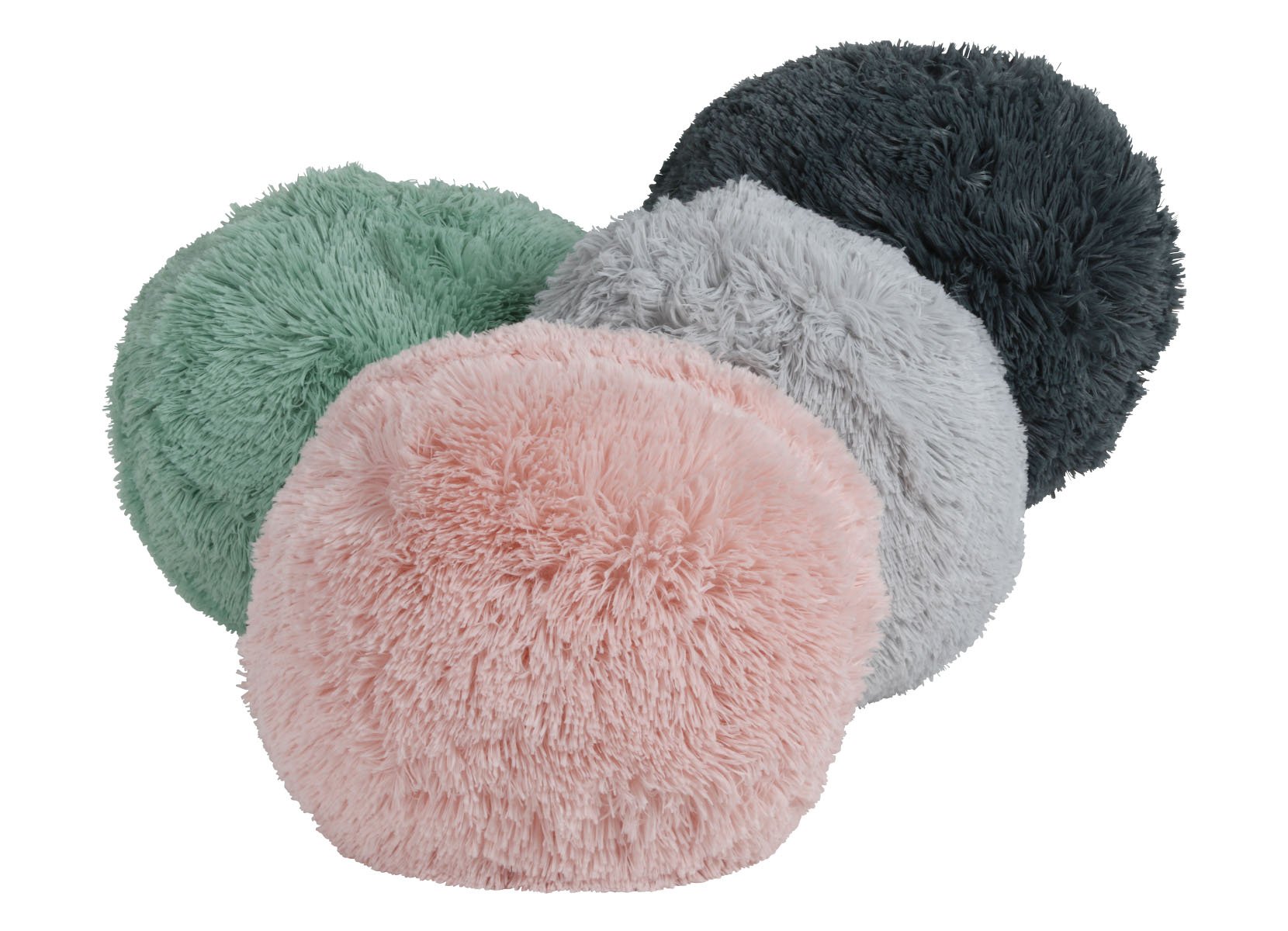 Zierkissen Fluffy 30cm Zartrosa