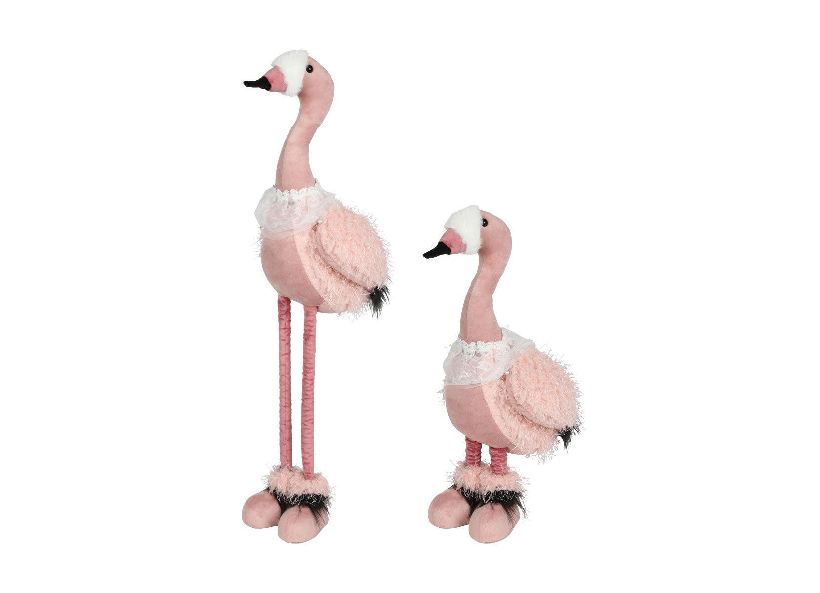 Deko-Flamingo mit Teleskopbeinen 71cm