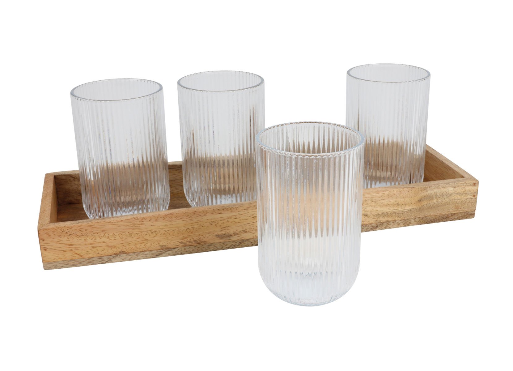 Riffelglas 400ml