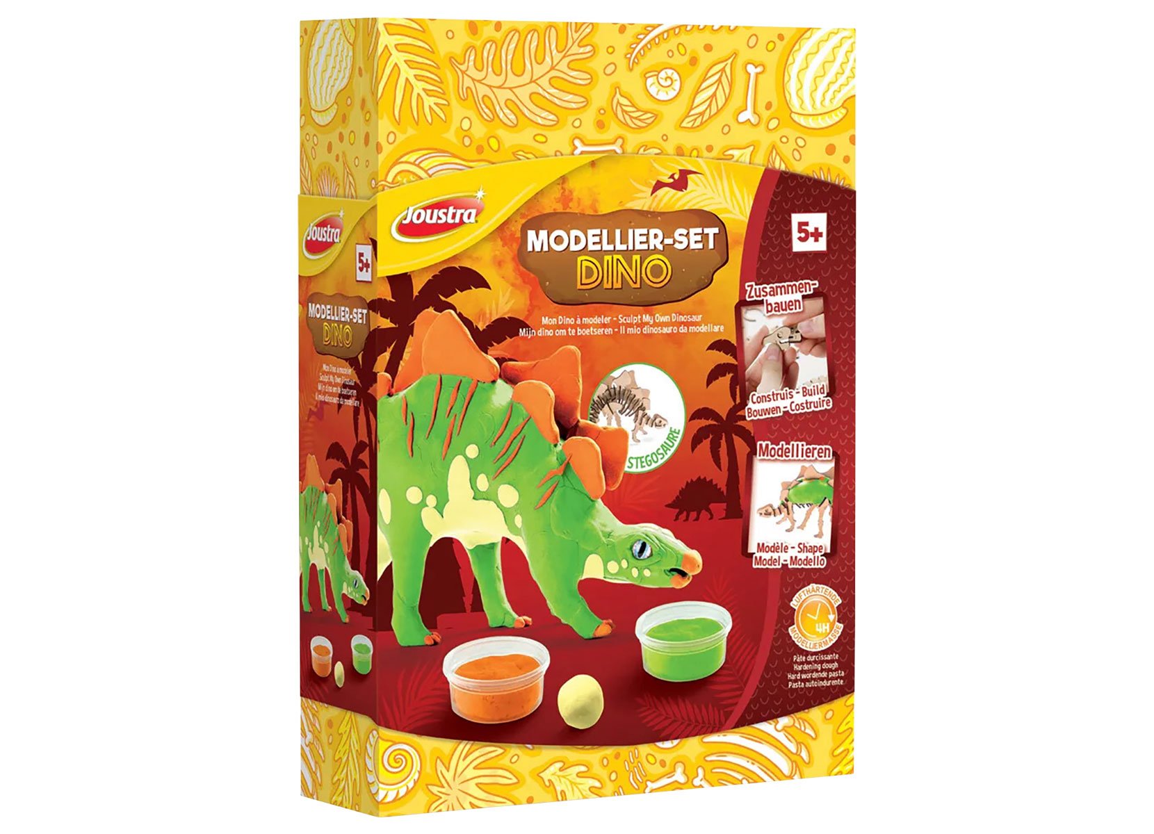 Modellierset Dino Stegosaurus ab 5 Jahre