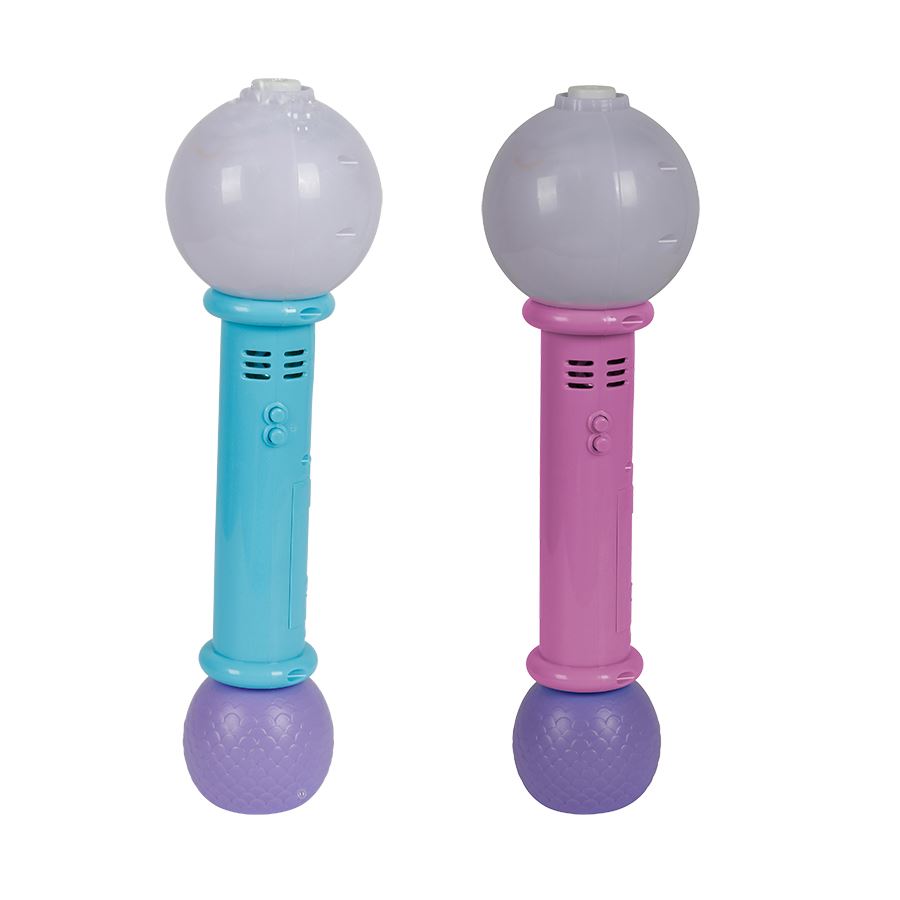 LED-Seifenblasenstab mit Musik und Seifenwasser 80ml