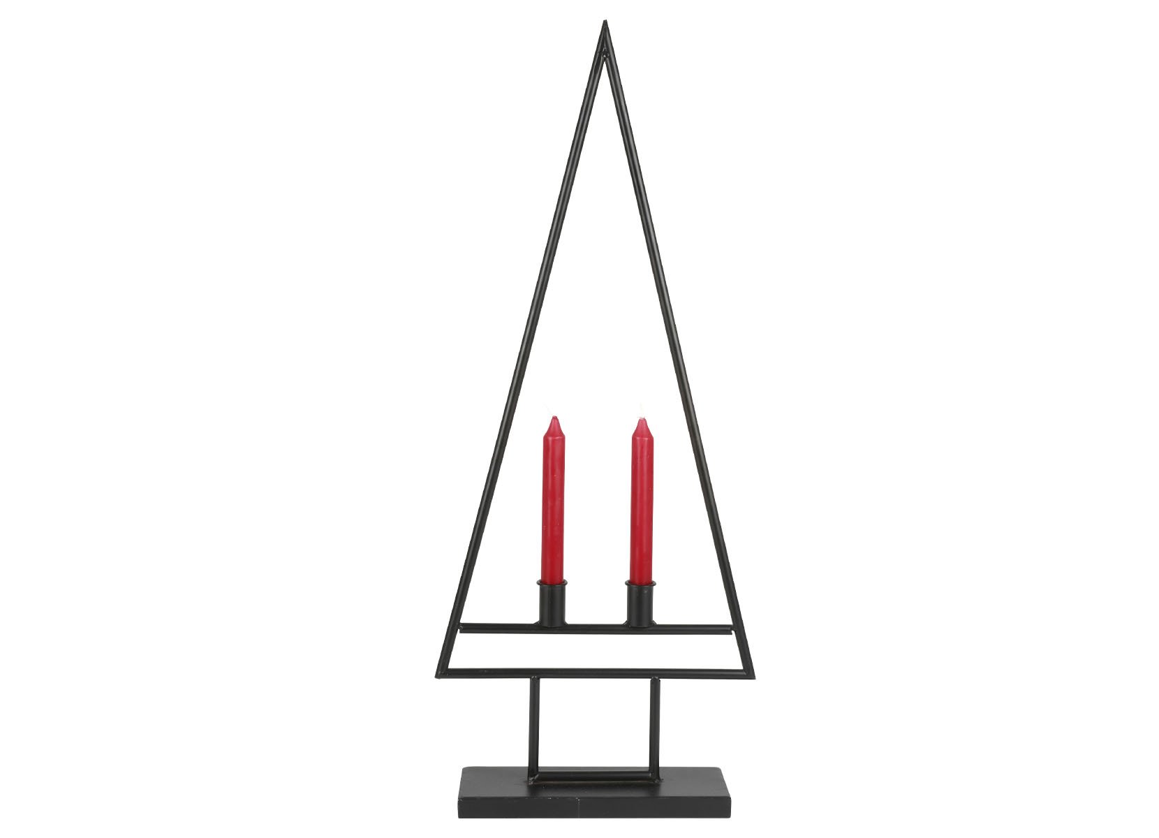 Metall-Kerzenhalter Tanne 72,5cm