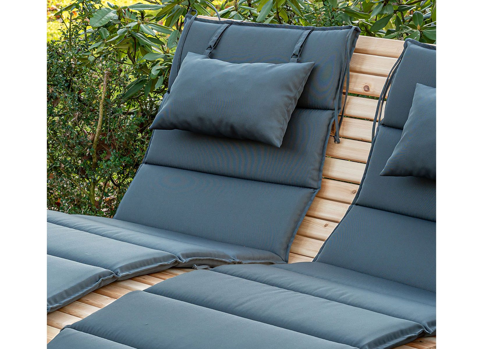 Home Deluxe Auflage 2er-Set für TAIGA Wellenholzliege Anthrazit Home Deluxe Auflage 2er-Set für TAIGA Wellenholzliege Anthrazit