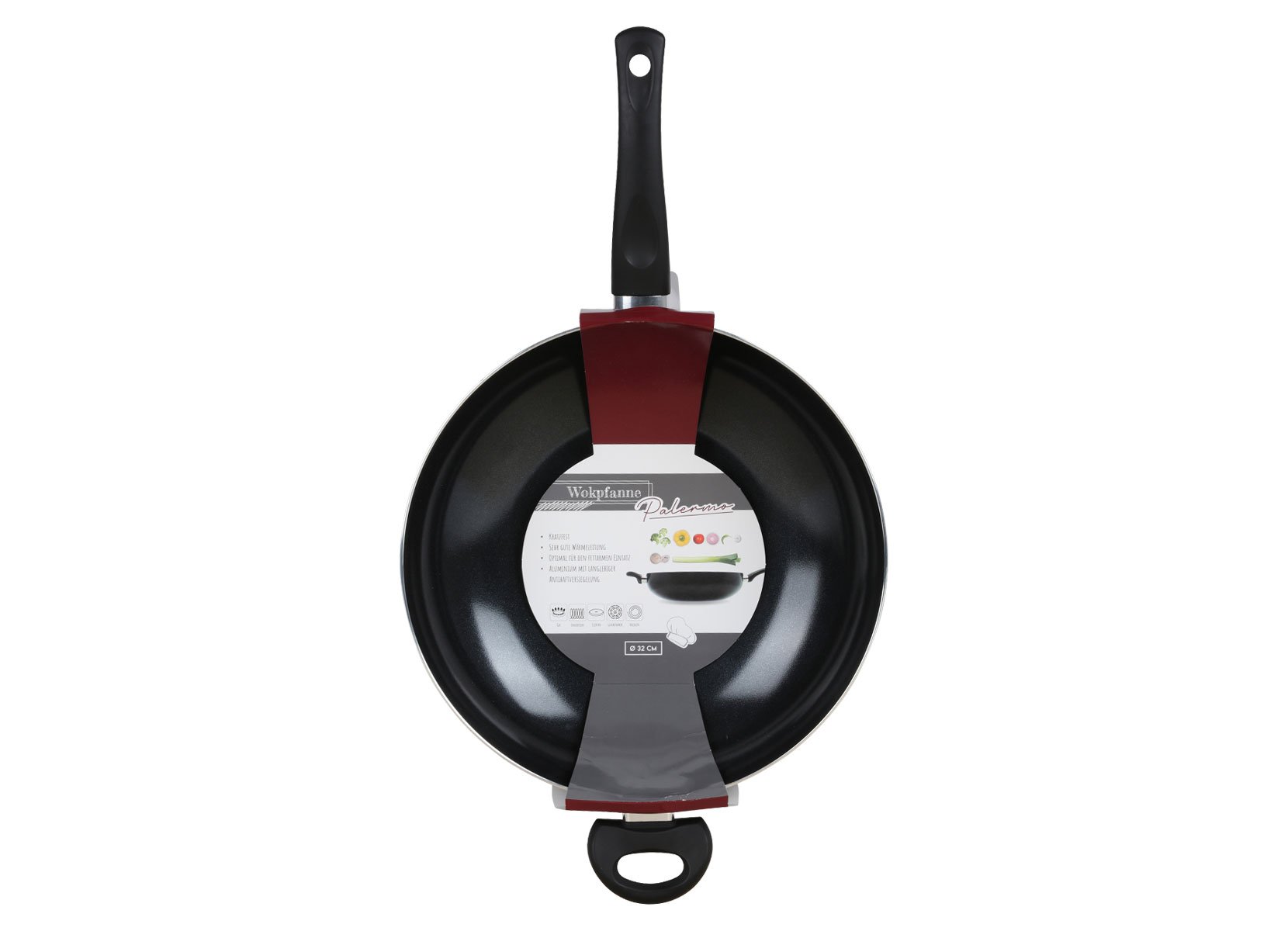 Wokpfanne Palermo 32cm induktionsgeeignet