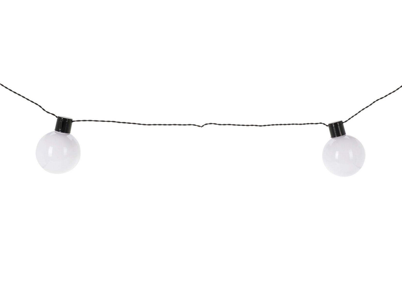 LEDKugelLichterkette mit Timer 5m Warmweiß
